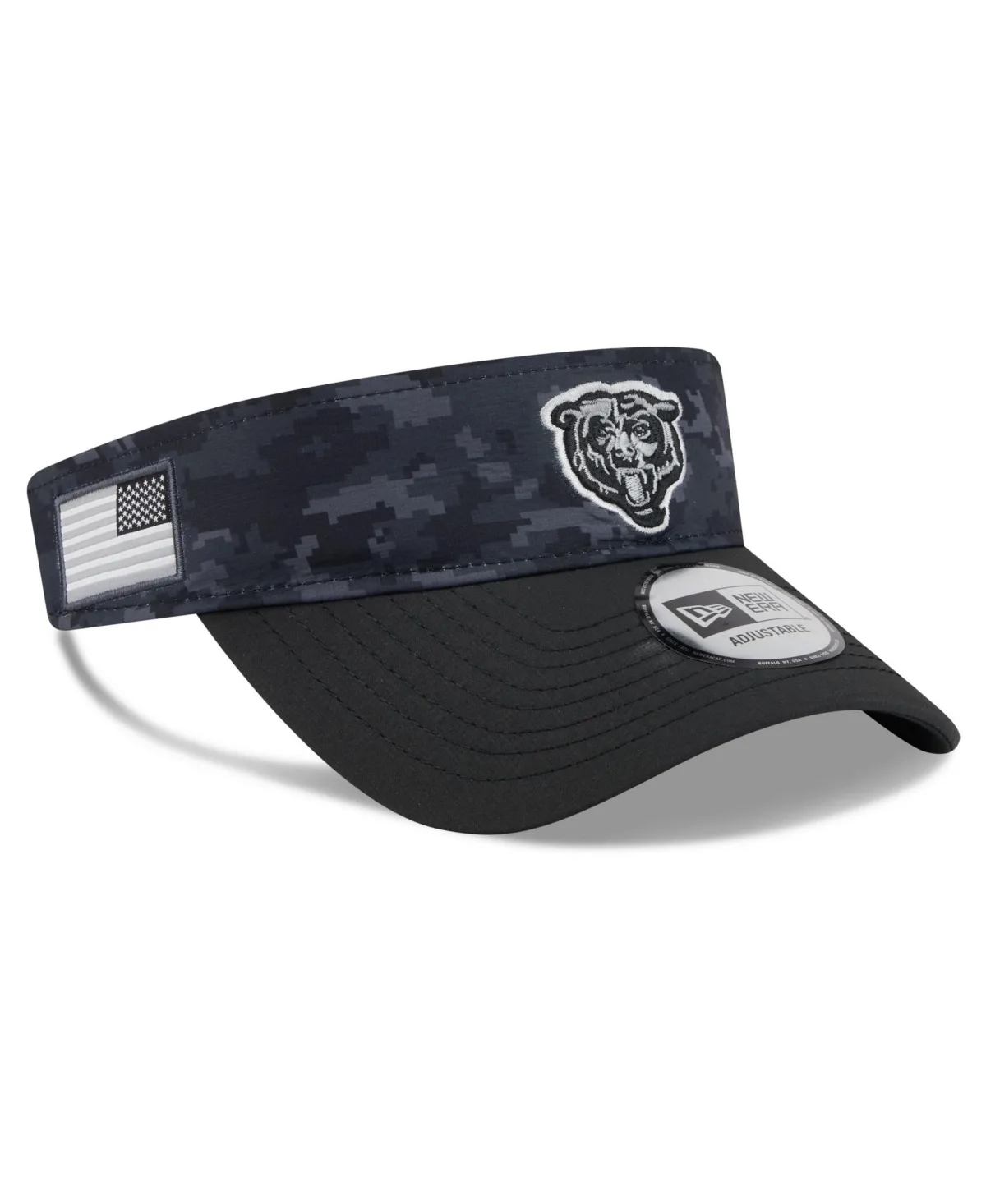 Chicago Bears 2026 Salute to Service Adjustable Visor Hat