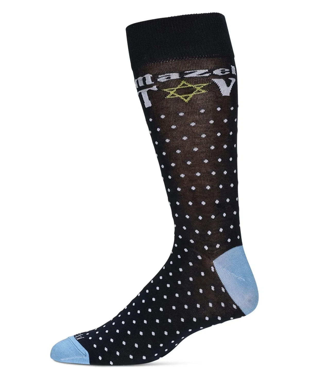 Mazel Tov Novelty Crew Rayon Blend Socks by Memoi