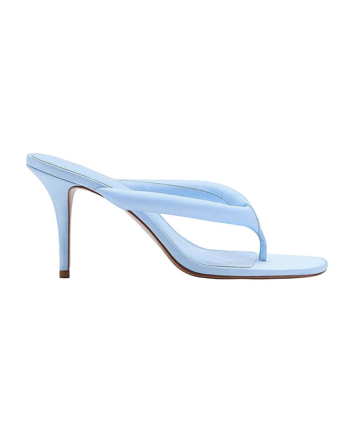 Padded Strap Stiletto Heel Sandals by Mango