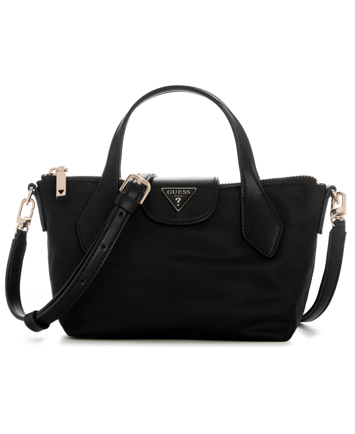 Hayley Crossbody Mini Nylon Tote by GUESS