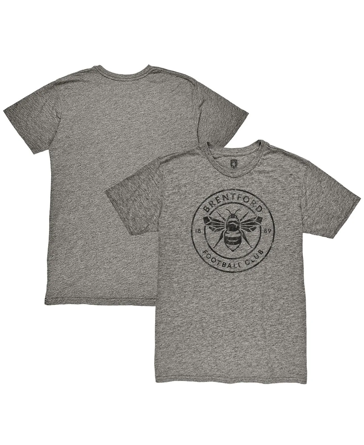 Brentford FC Mono Badge Vintage Tri-Blend T-Shirt by 1863fc