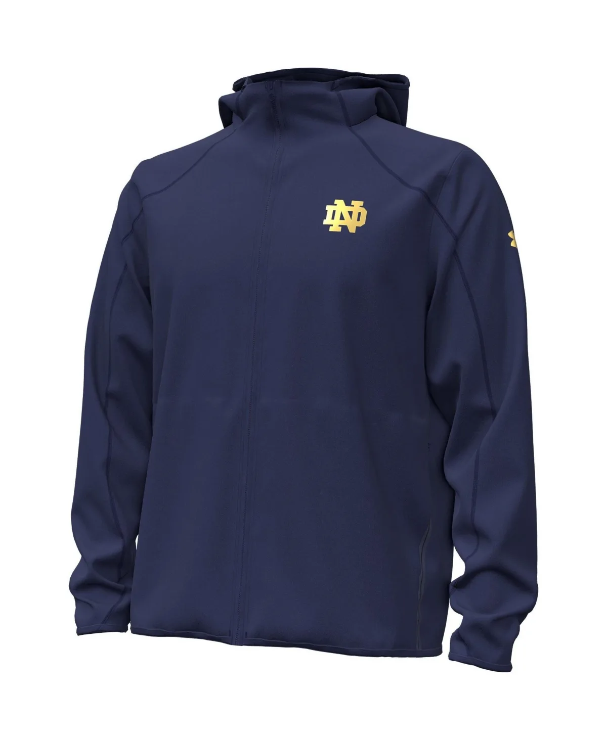 Notre Dame Fighting Irish 2026 Sideline Unstoppable Fleece Full-Zip Jacket by Under Armour