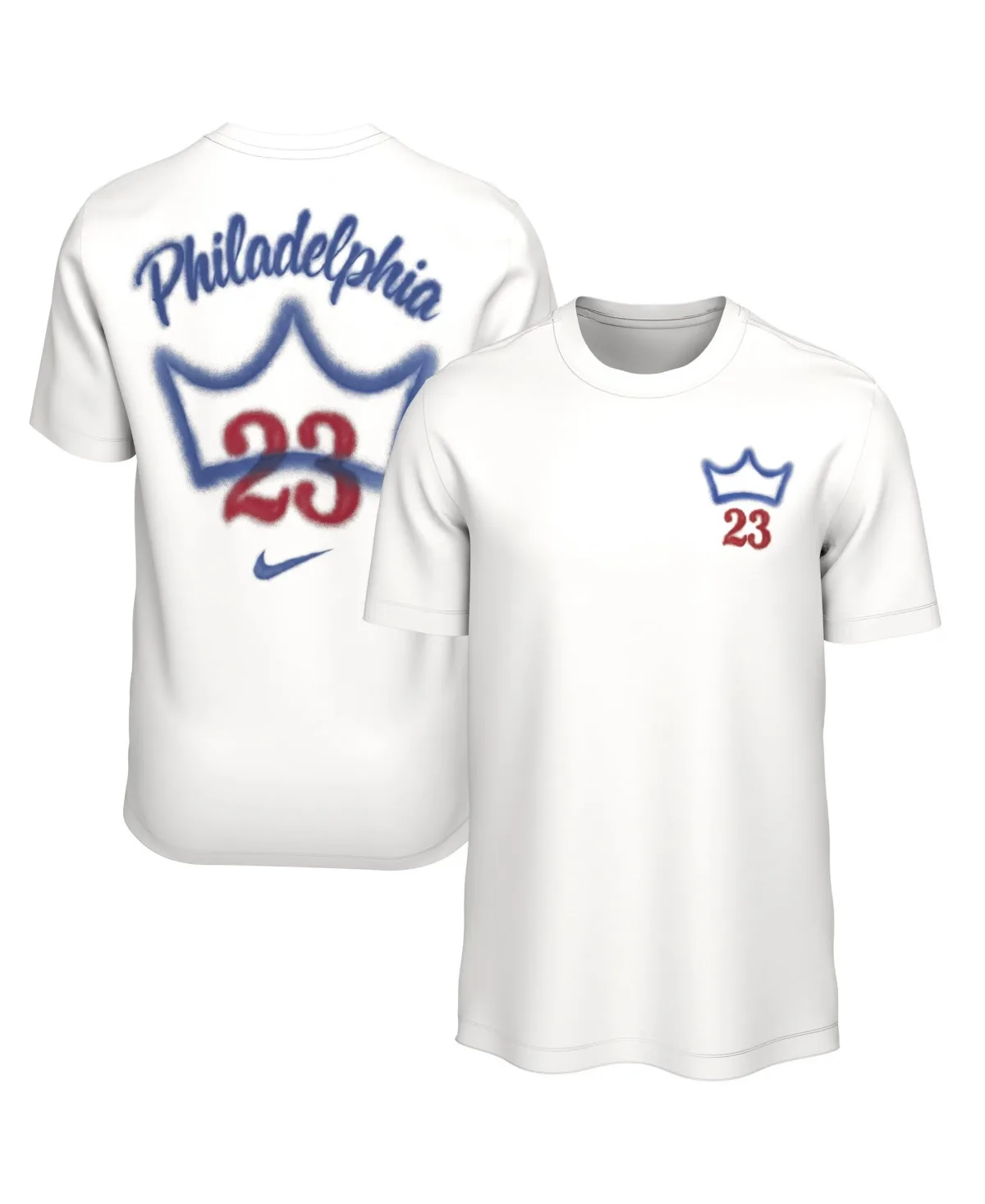 LeBron James Philadelphia 76ers T-Shirt by Nike
