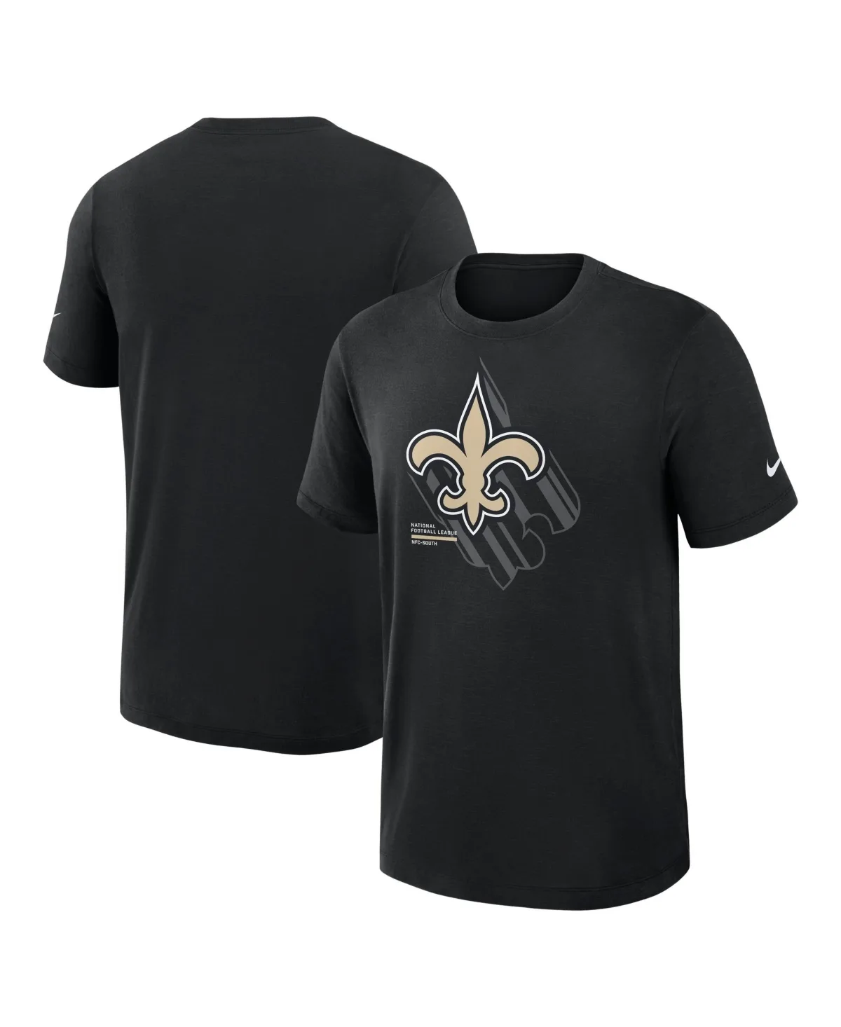 New Orleans Saints Left End Run Slub T-Shirt by Nike