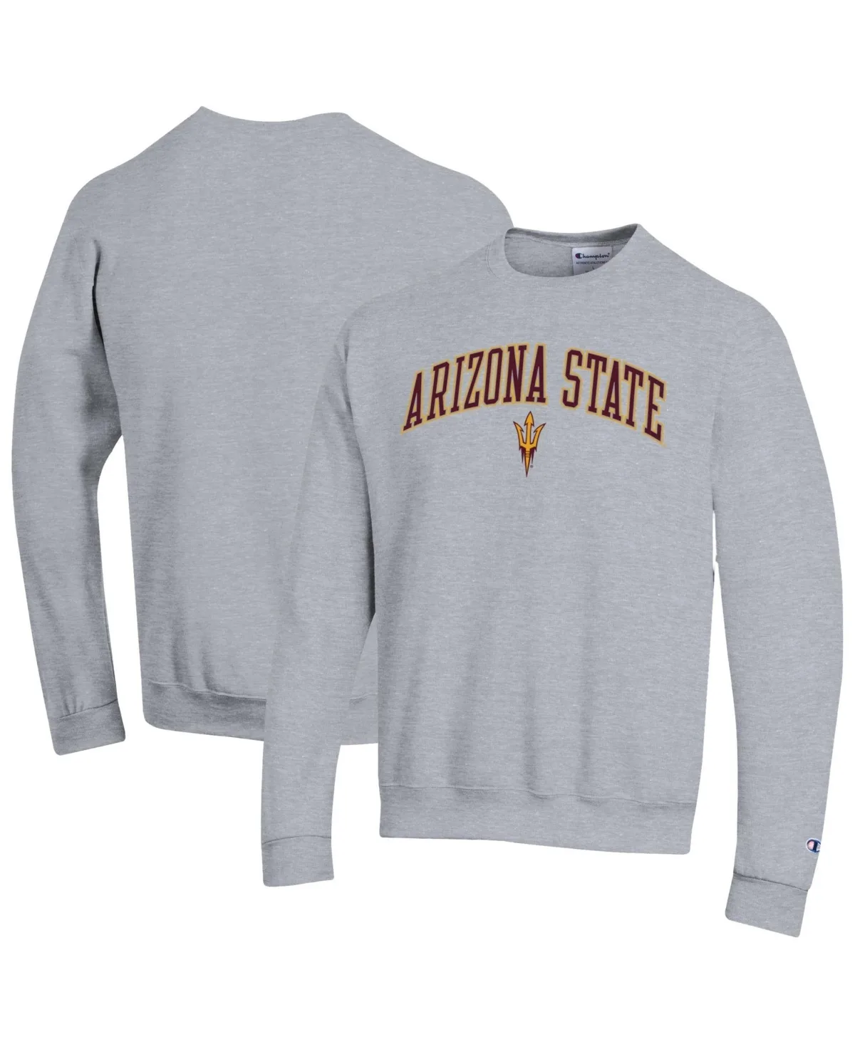 Arizona State Sun Devils Arch Over Logo Pullover Sweatshirt by Champion