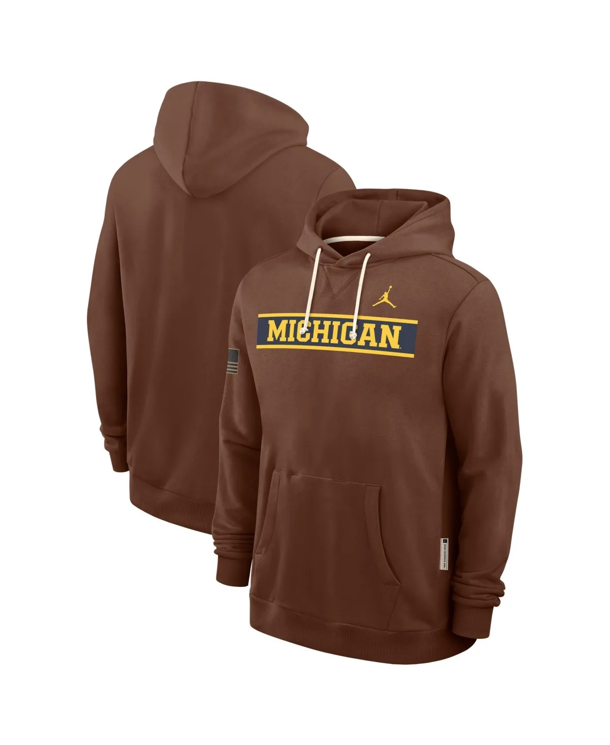 Michigan Wolverines 2026 Appreciation Sideline Standard Issue Dri-Fit Hoodie by Jordan