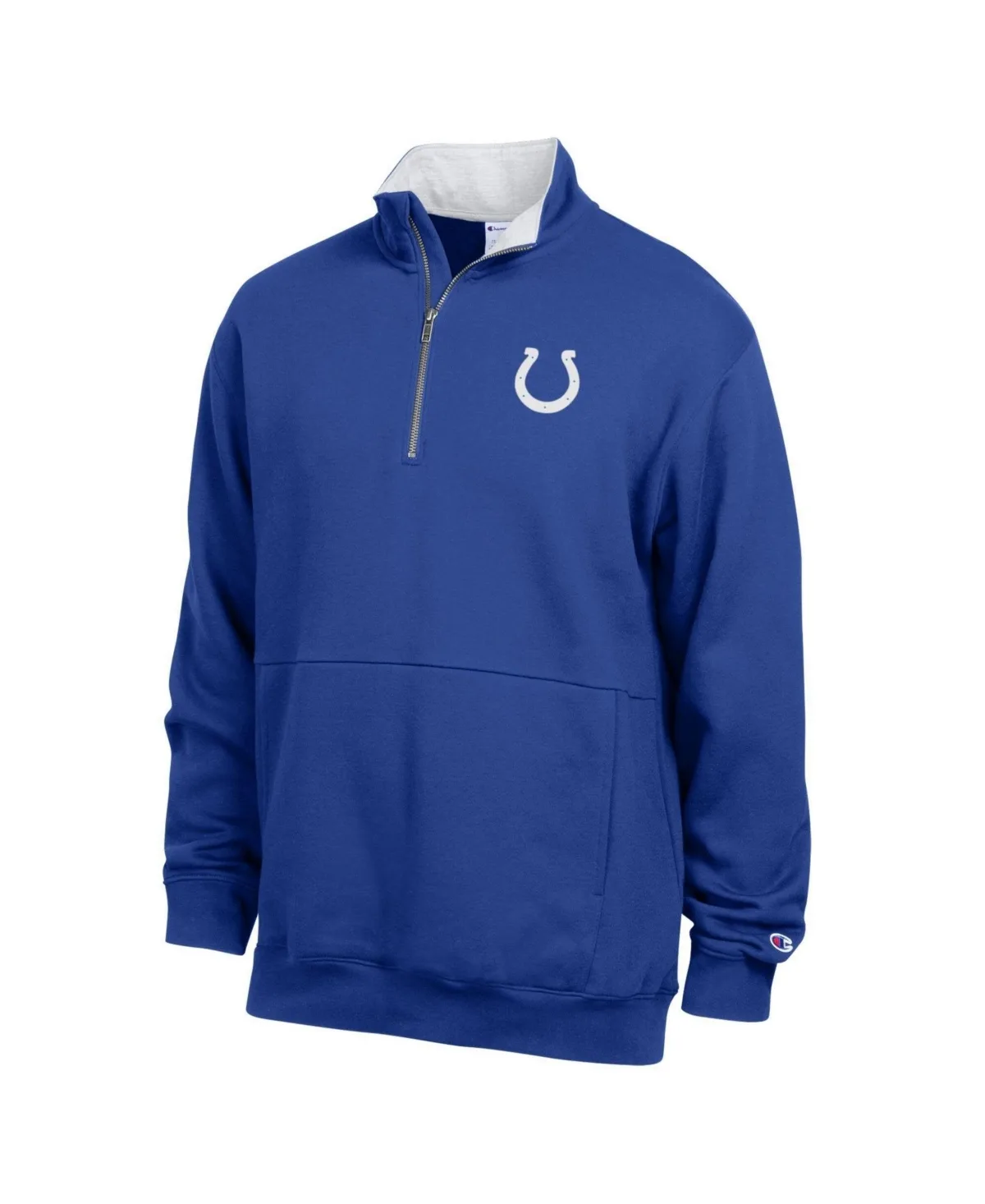 Indianapolis Colts Fleece Quarter-Zip Pullover by Champion