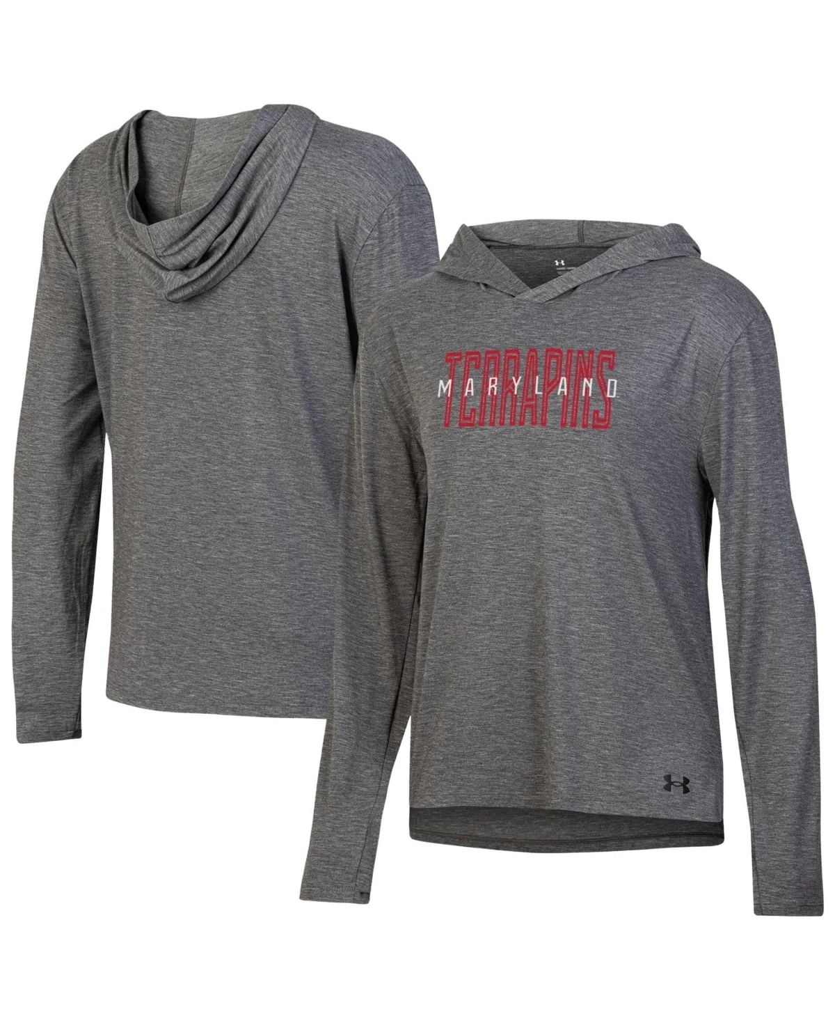 Maryland Terrapins Breezy Long-Sleeve Hooded T-Shirt by Under Armour