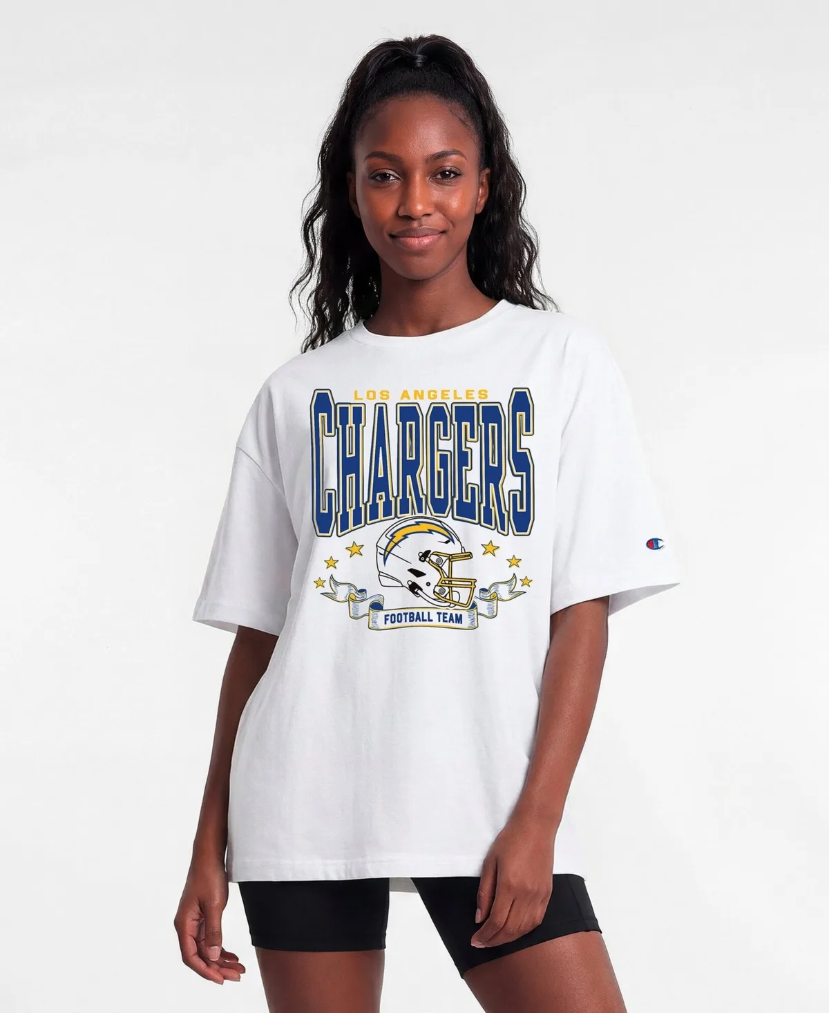 Los Angeles Chargers Oversized T-Shirt by Champion