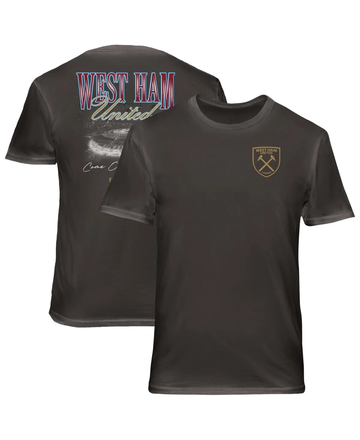 West Ham United Wordmark Cotton T-Shirt by 1863fc