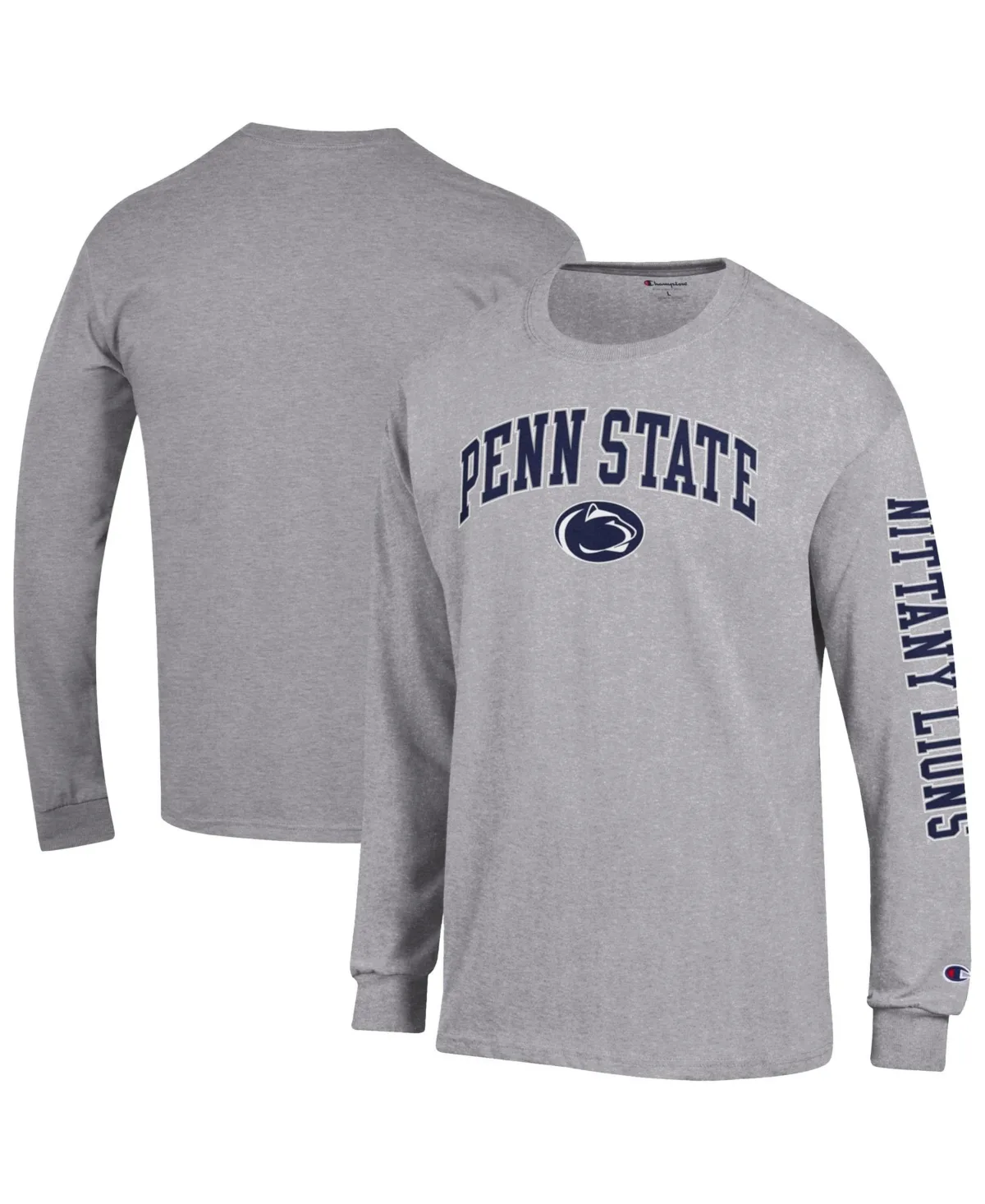 Penn State Nittany Lions Arch Over Logo 2-Hit Long-Sleeve T-Shirt by Champion
