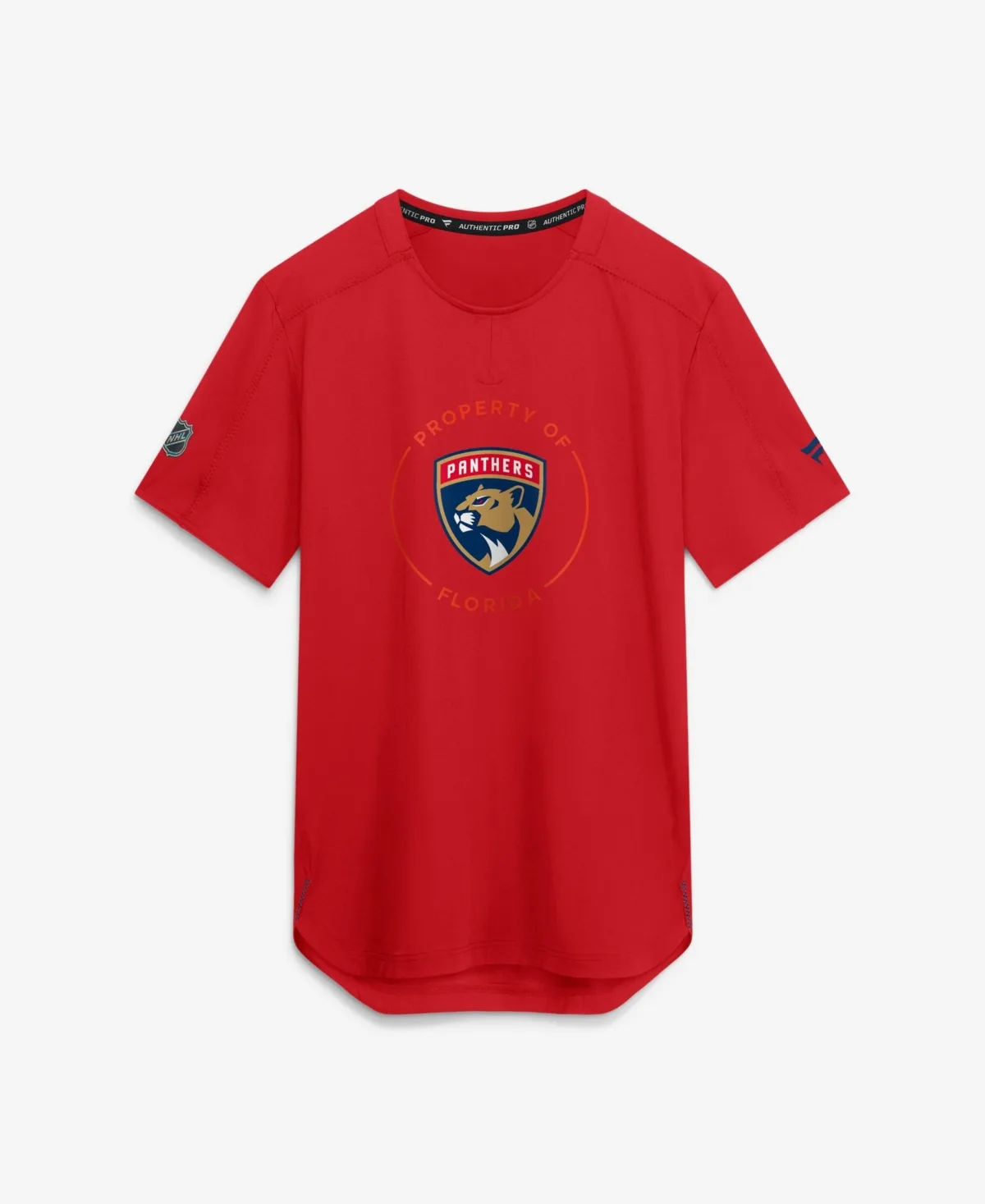 Florida Panthers Authentic Pro Train Performance T-Shirt by Fanatics
