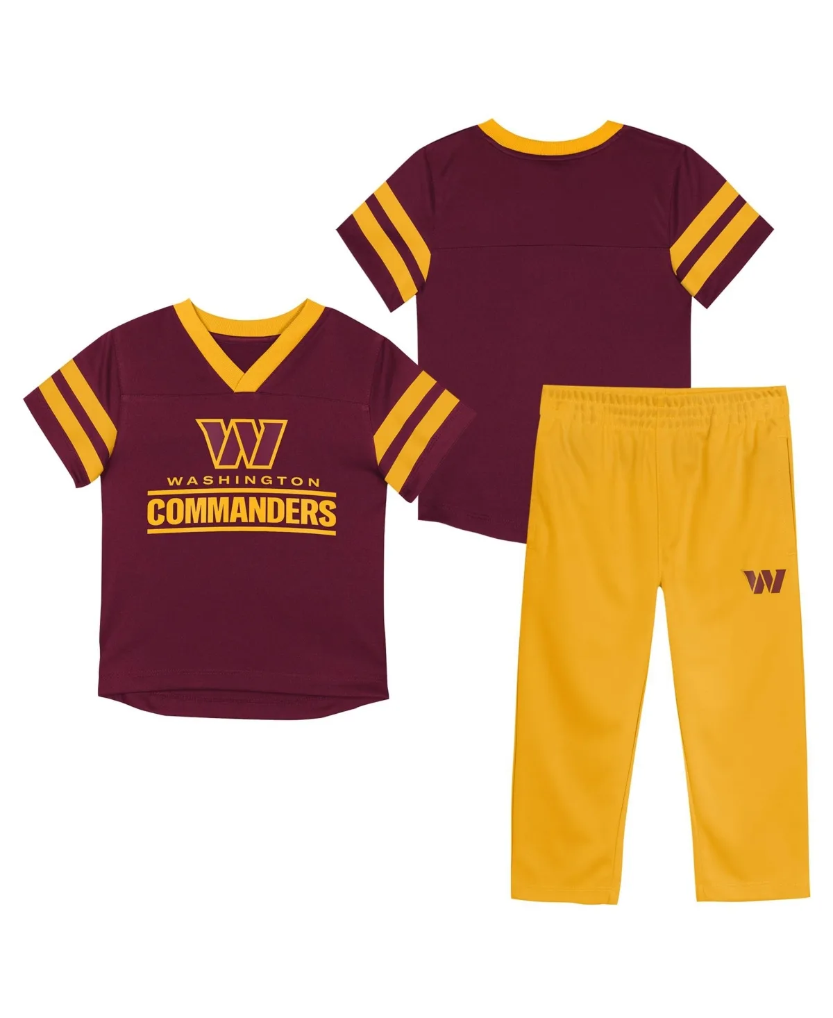 Washington Commanders Red Zone Jersey & Top Pants Set by Outerstuff