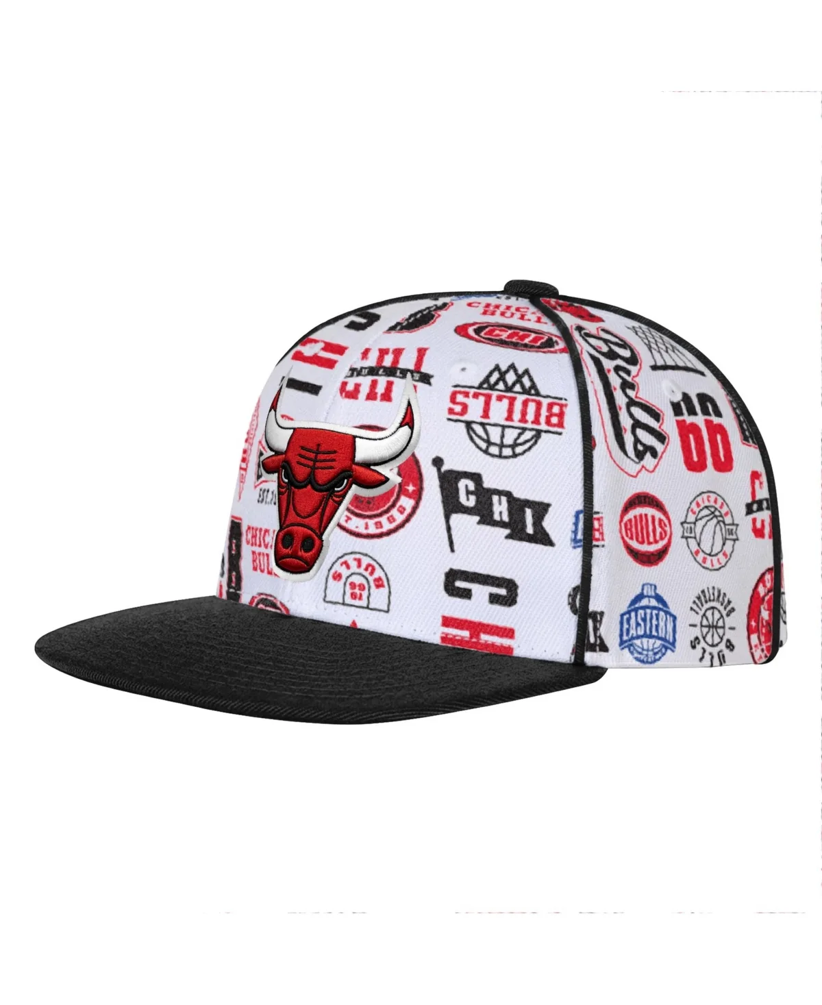 Chicago Bulls Piped Up Snapback Hat by Outerstuff