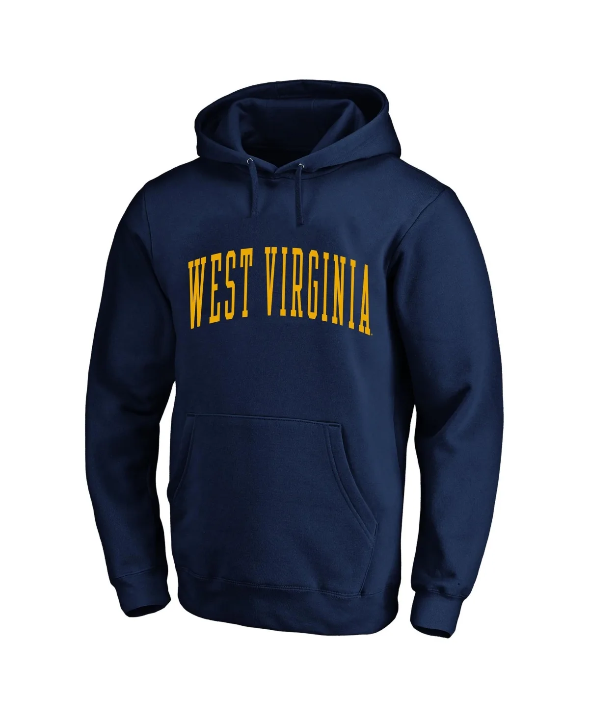 West Virginia Mountaineers Arch Over Tackle Twill Hoodie by Champion