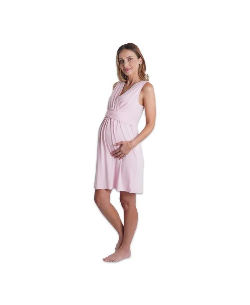 Evie Nursing Empire-Waist Nightgown
