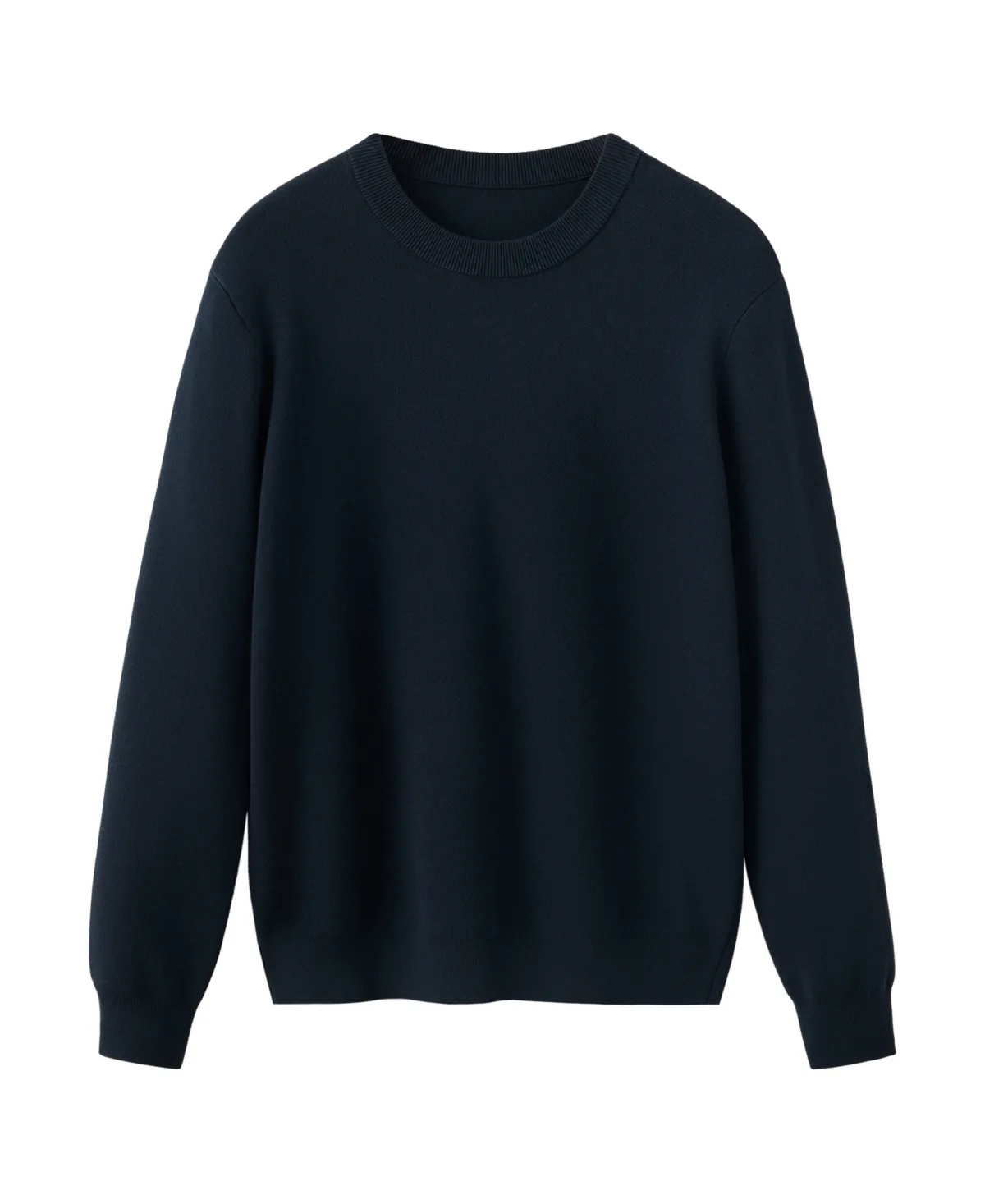 Luxus Slim-Fit Long-Sleeve Crewneck Sweater by Mango