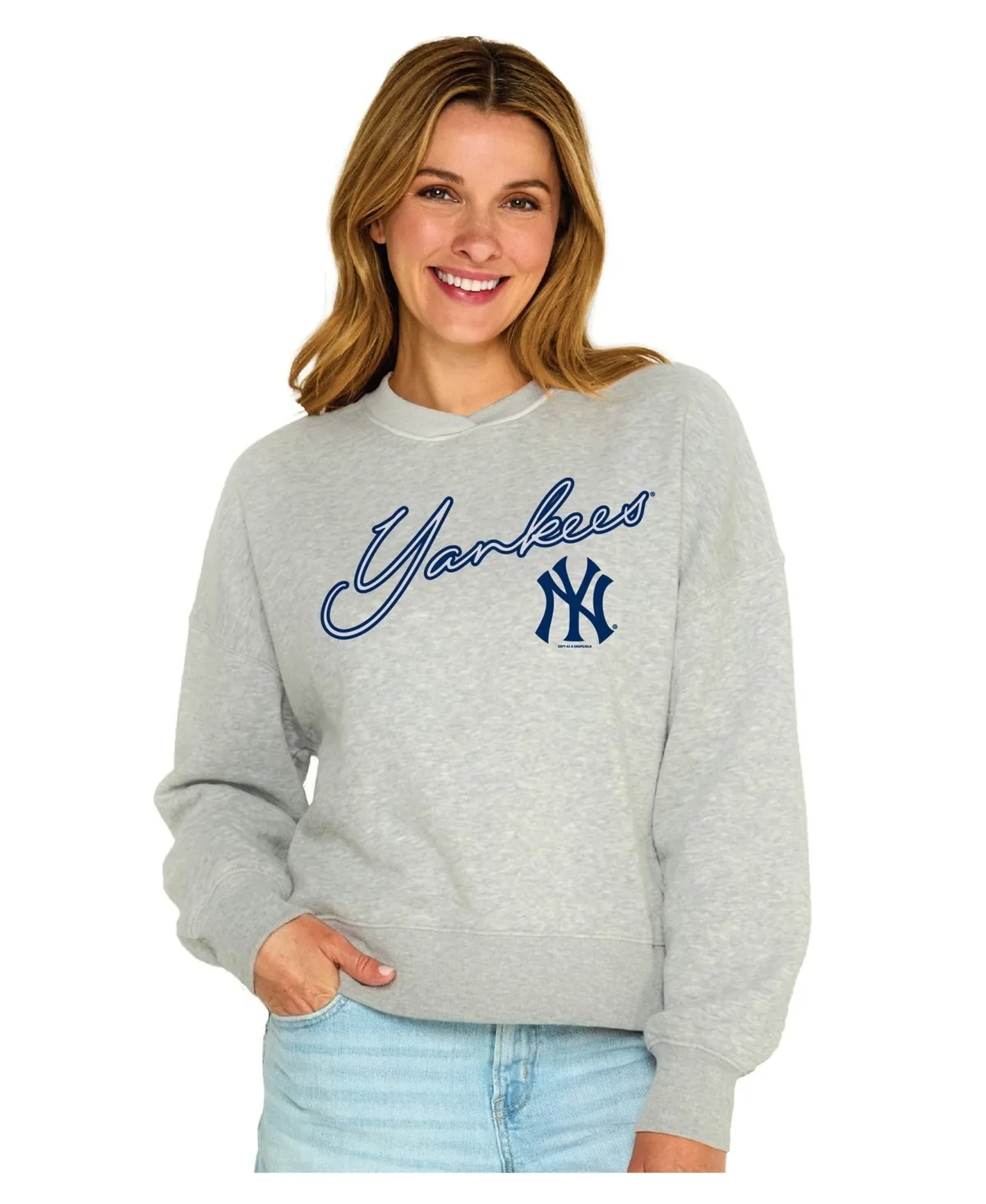 New York Yankees Snuggly Sweatshirt by Soft As a Grape