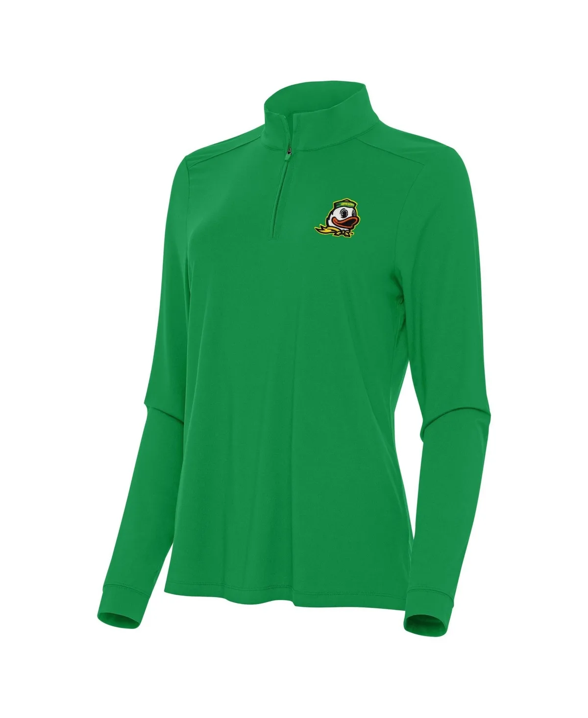 Oregon Ducks Intent Quarter-Zip Top by Antigua