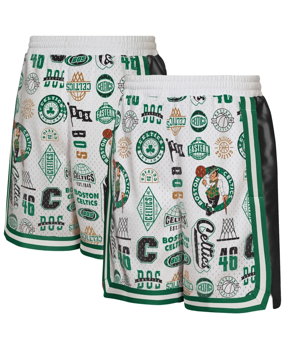 Boston Celtics Ball Hog Dazzle Basketball Short by Outerstuff
