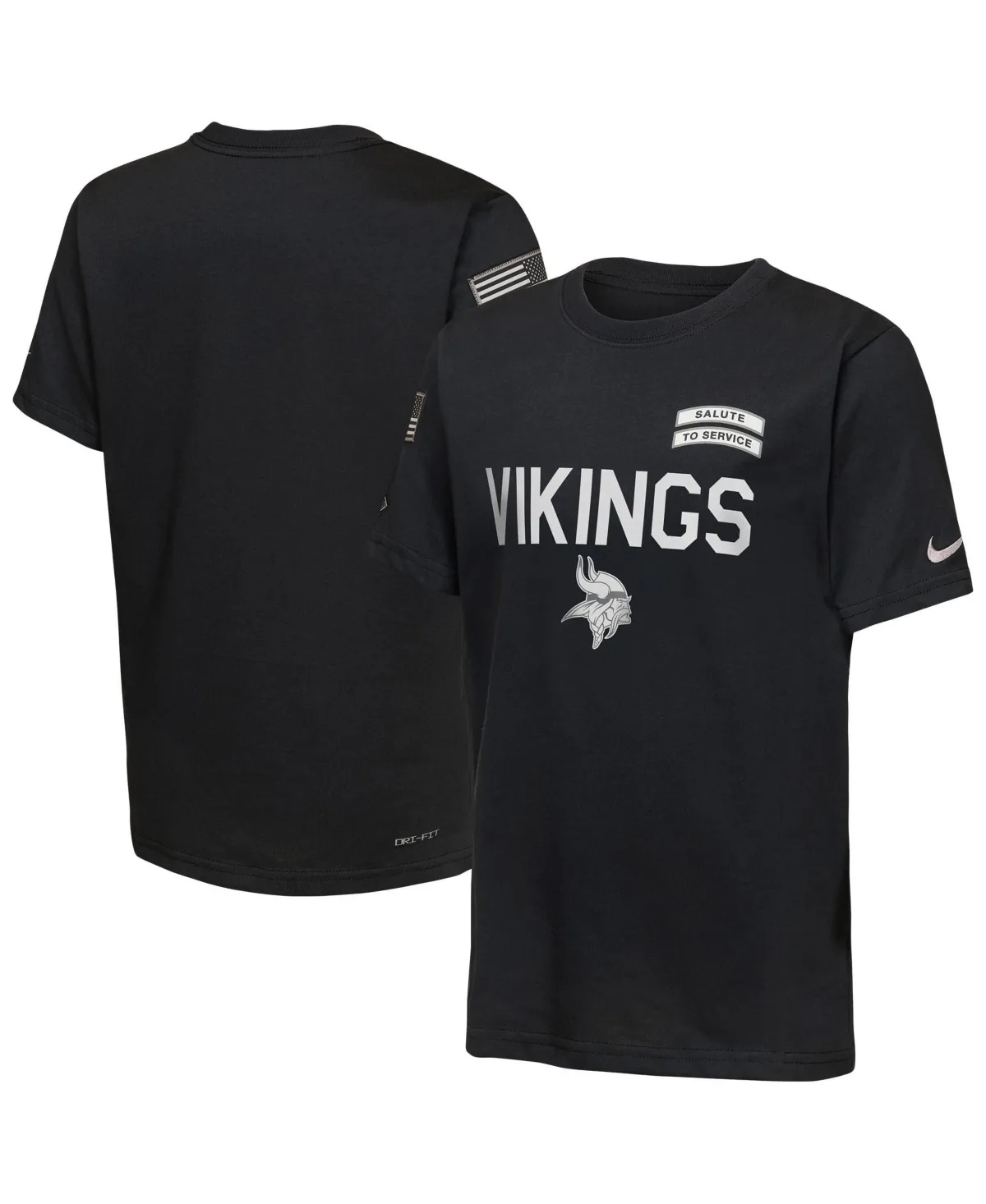 Minnesota Vikings 2026 Salute to Service Sideline Dri-Fit T-Shirt by Nike