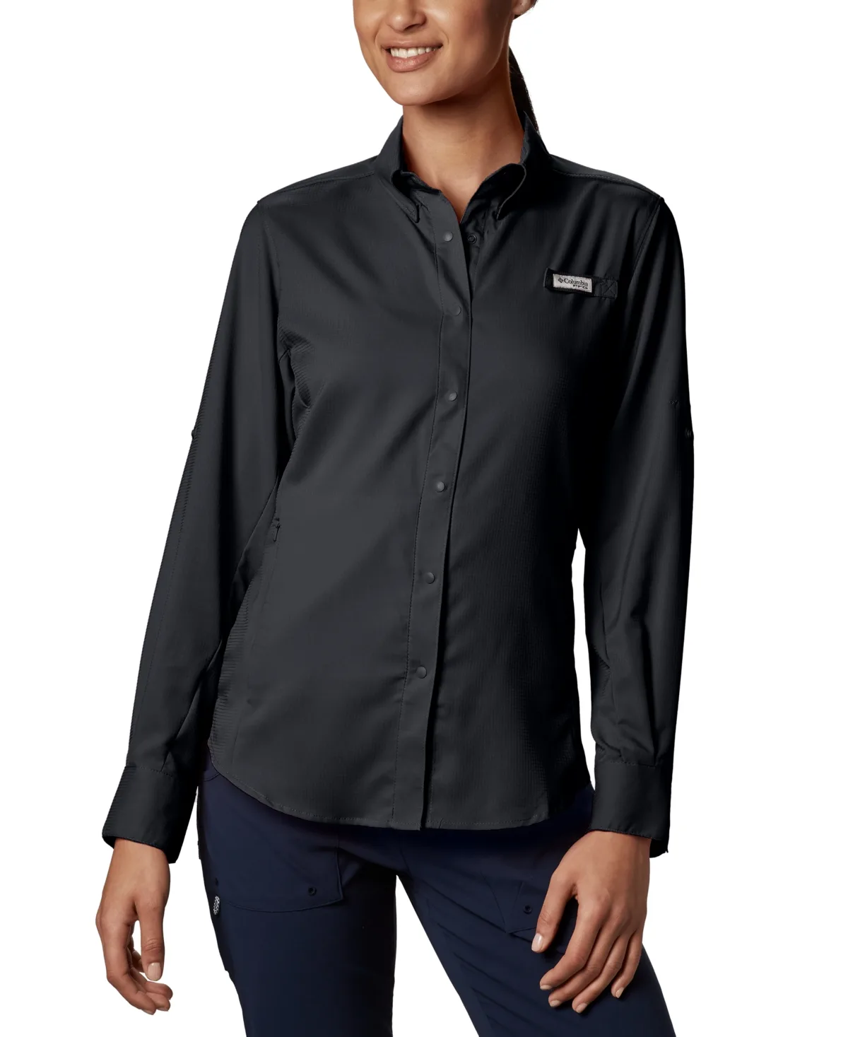 Pfg Tamiami Ii Long-Sleeved Shirt by Columbia