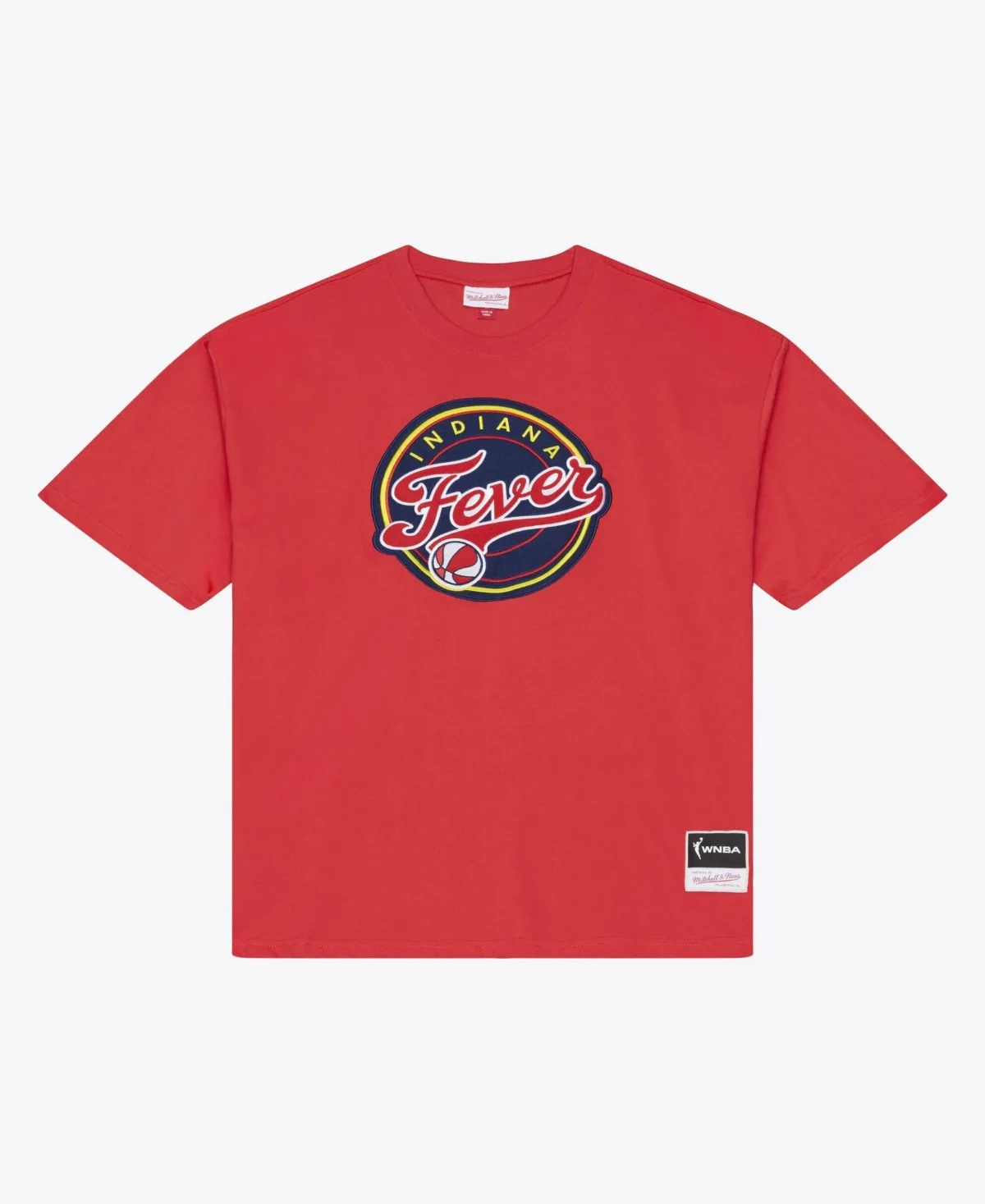 Indiana Fever Logo Boxy T-Shirt by Mitchell & Ness