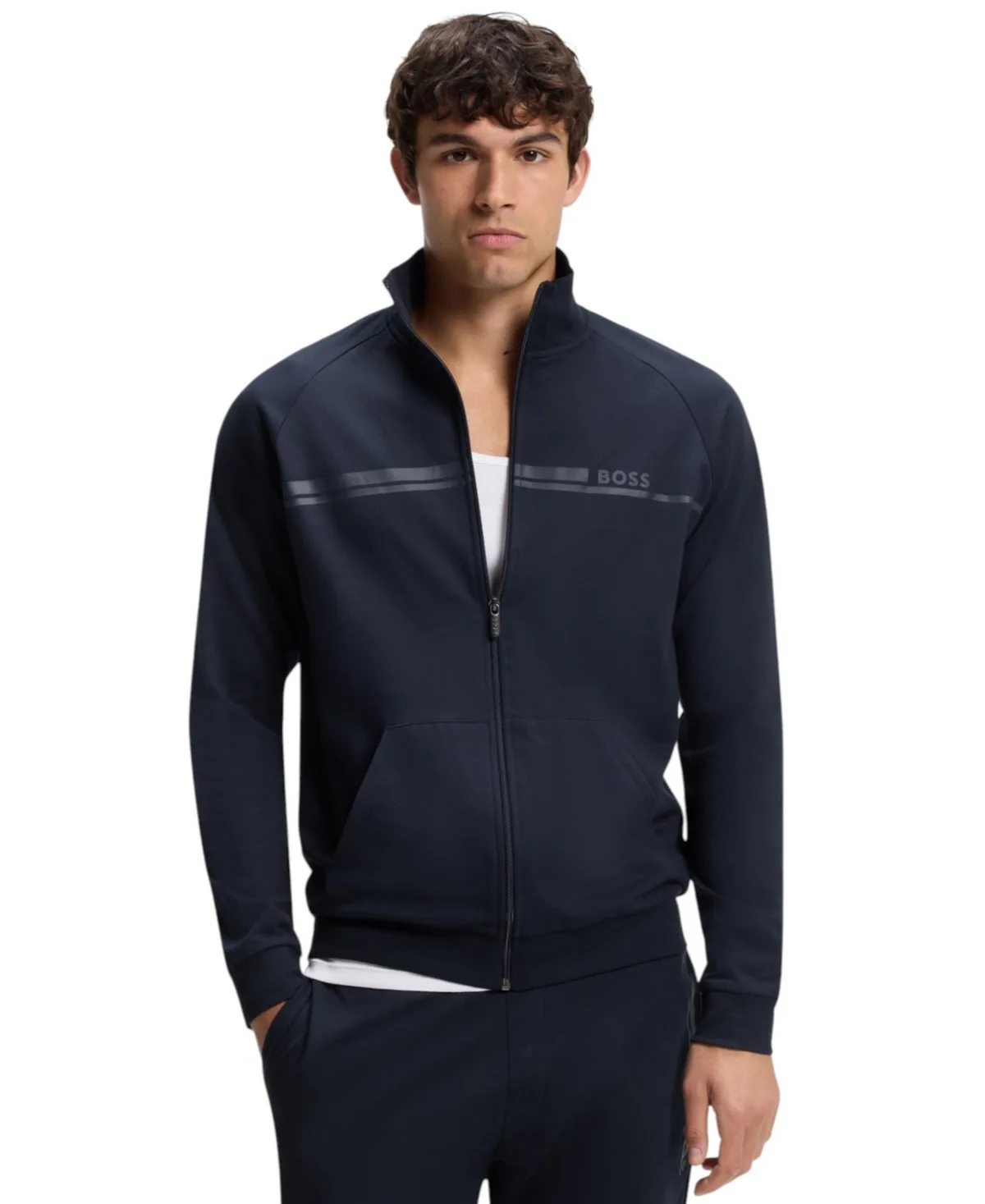 Boss by Hugo Boss Authentic Track Cotton Jacket by Hugo Boss