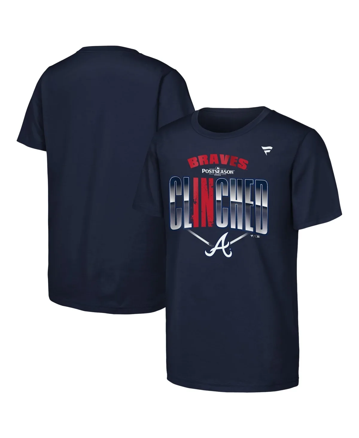 Atlanta Braves 2026 MLB Postseason Locker Room T-Shirt by Fanatics