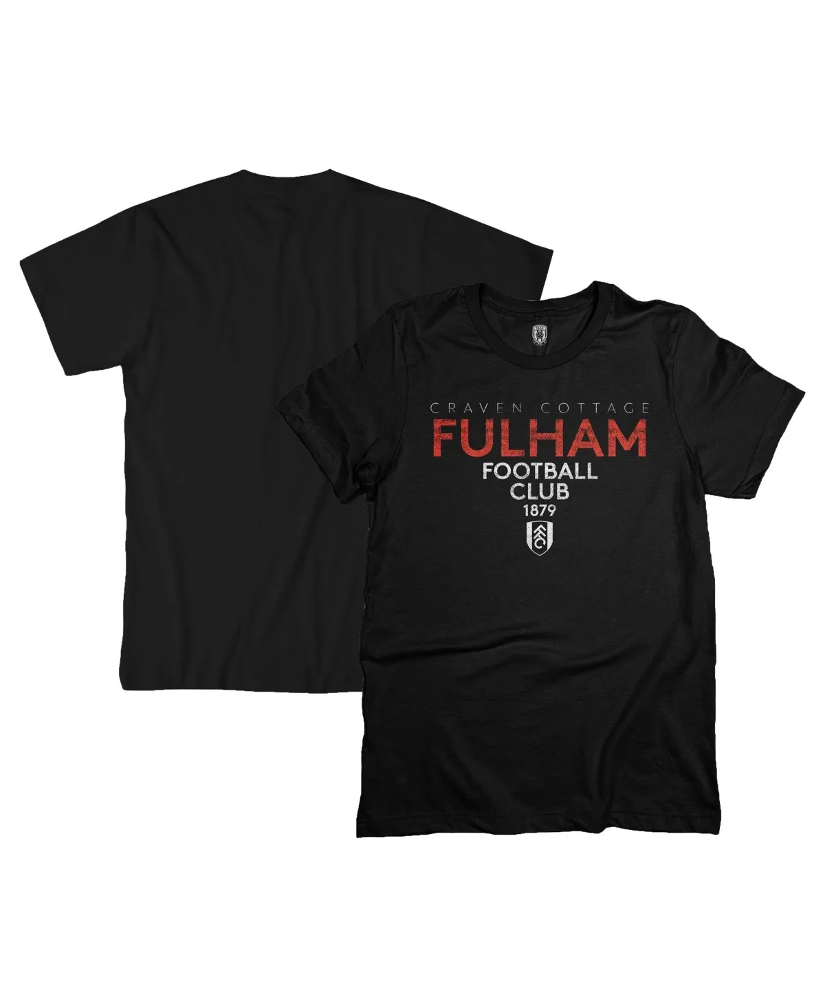 Fulham Tapered Text T-Shirt by 1863fc
