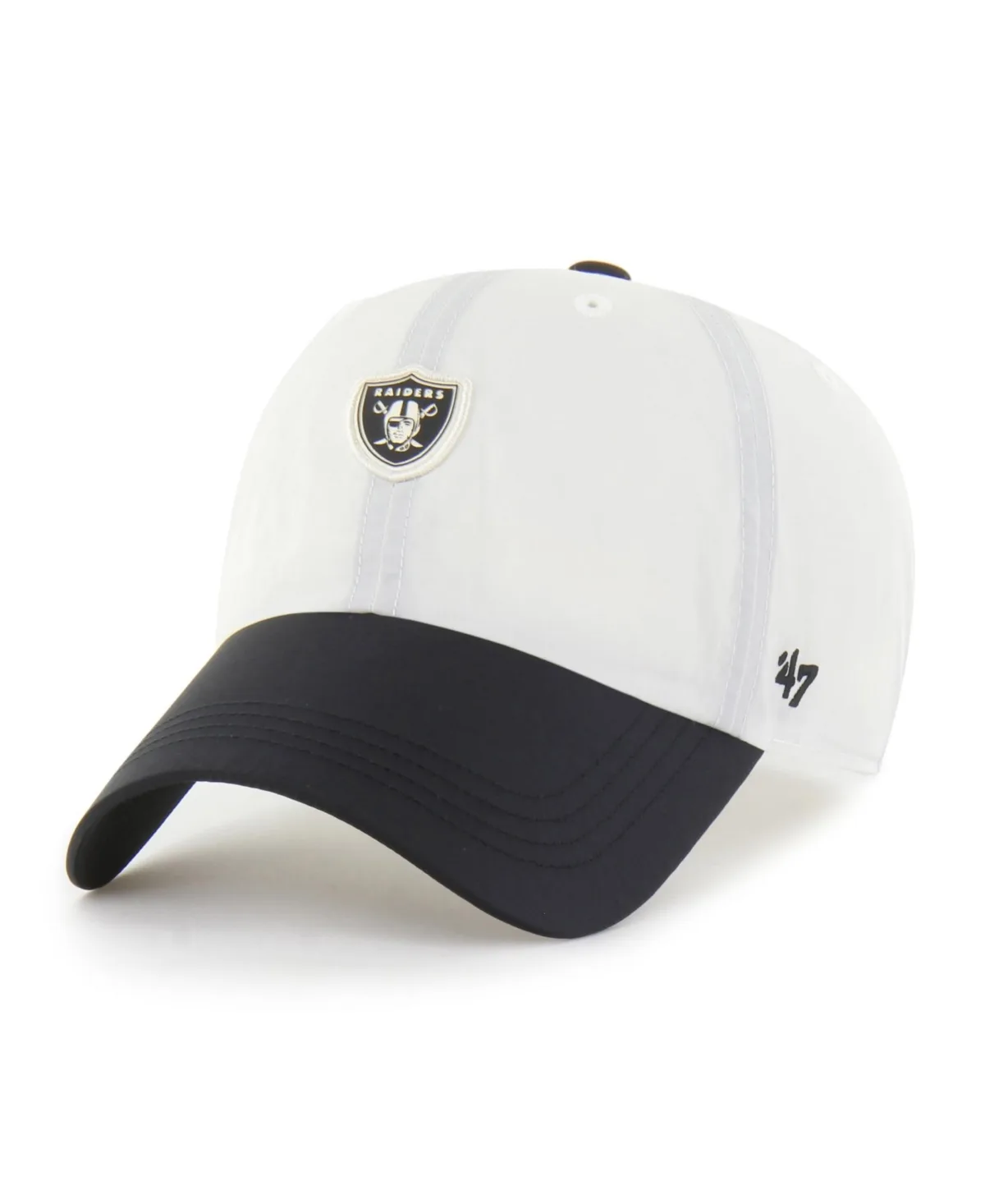 Las Vegas Raiders Modernia Clean Up Adjustable Hat by 47 Brand