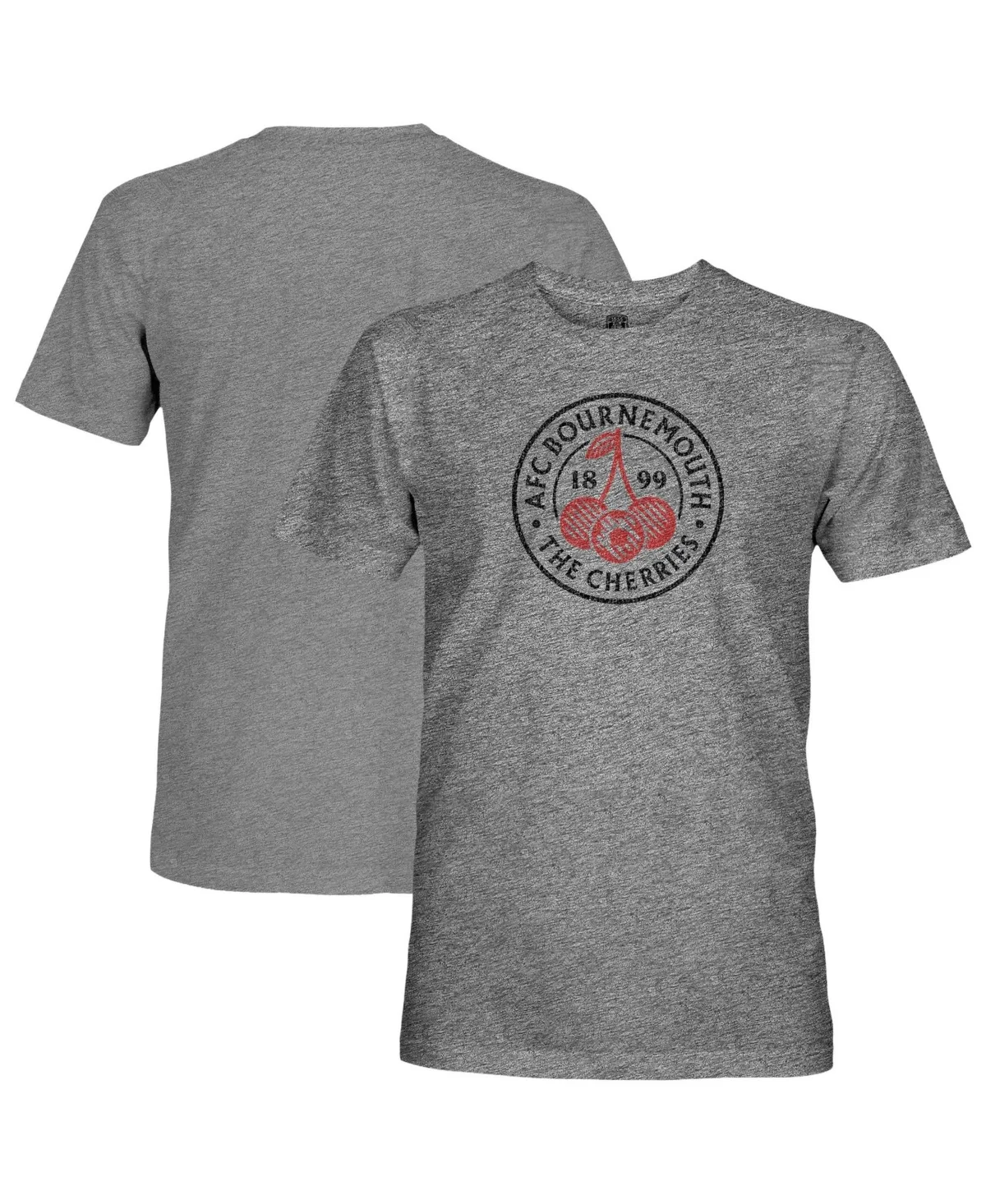 Afc Bournemouth Color Badge Vintage Tri-Blend T-Shirt by 1863fc