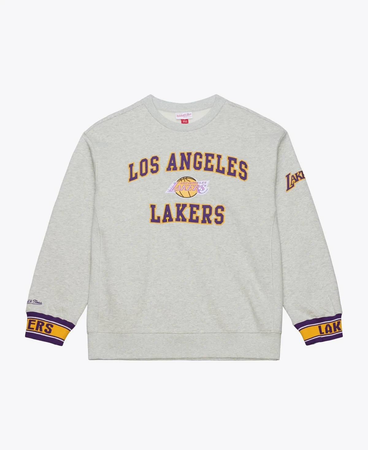 Los Angeles Lakers Team Celebration Fleece Sweatshirt by Mitchell & Ness