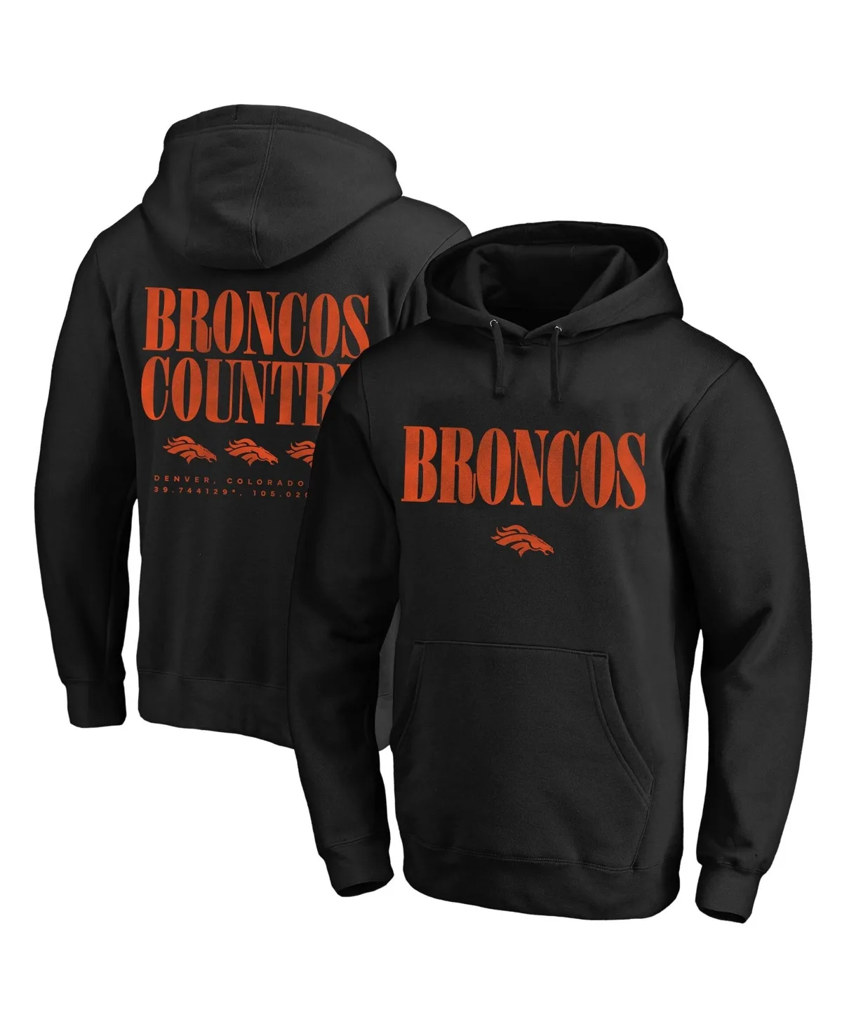 Denver Broncos Relaxed Intense Rivalry Hoodie by Fanatics