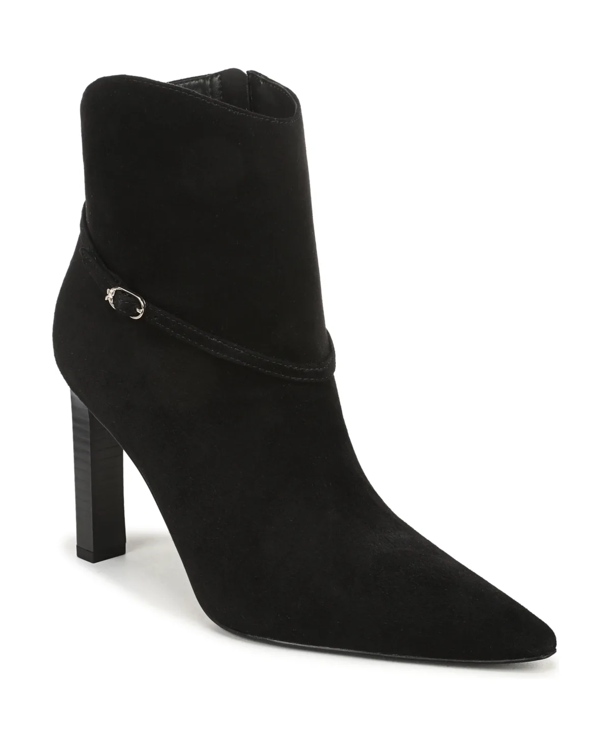 Cambri Stiletto Pointed Toe Ankle Booties - Suede by Sam Edelman