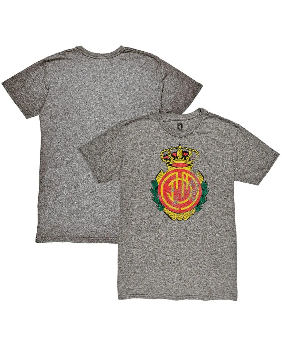 Rcd Mallorca Color Crest Twisted Tri-Blend Slub T-Shirt by 1863fc