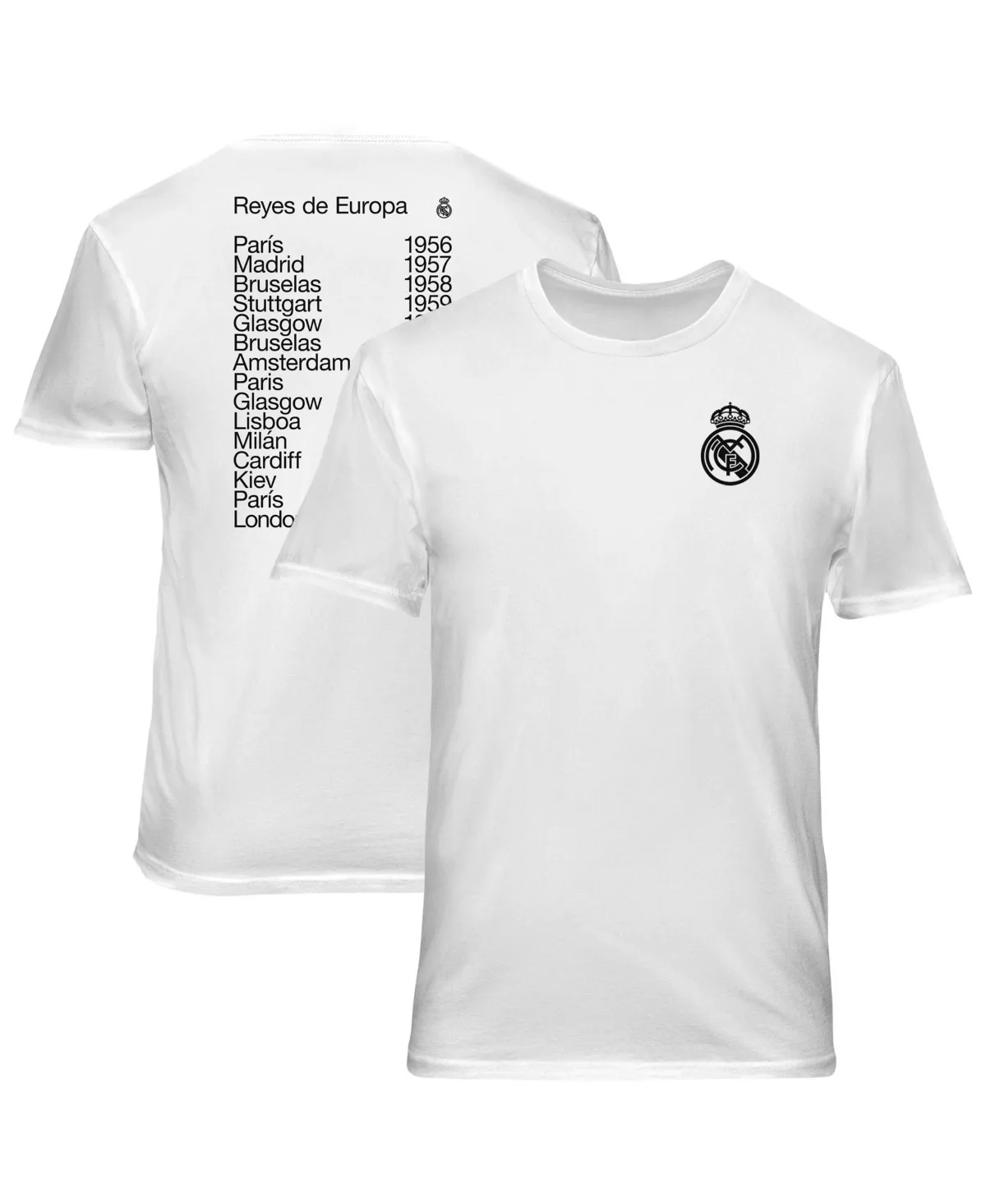 Real Madrid Championships Soft Wash T-Shirt by 1863fc