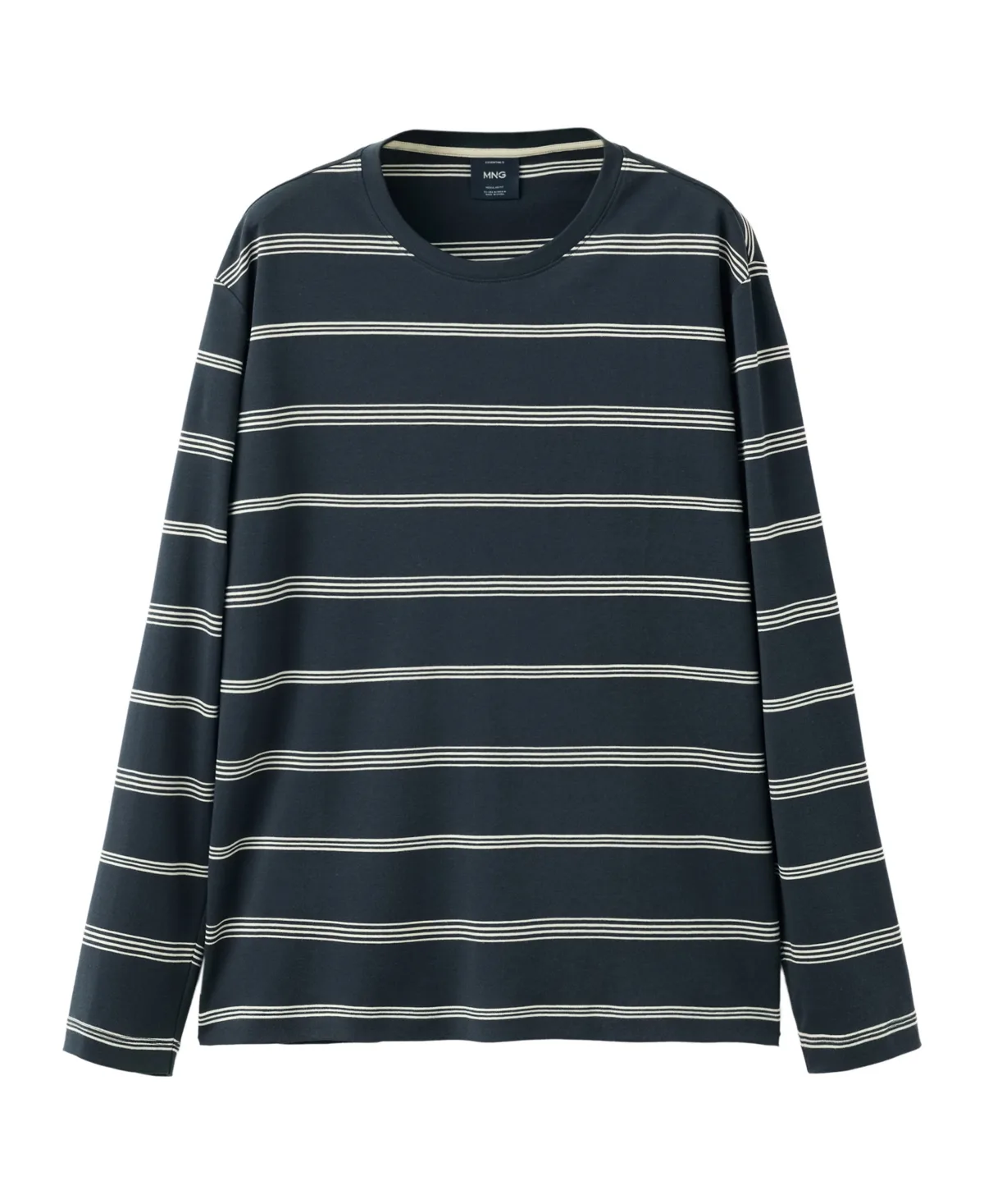 Pimalr Long-Sleeve Striped T-Shirt by Mango