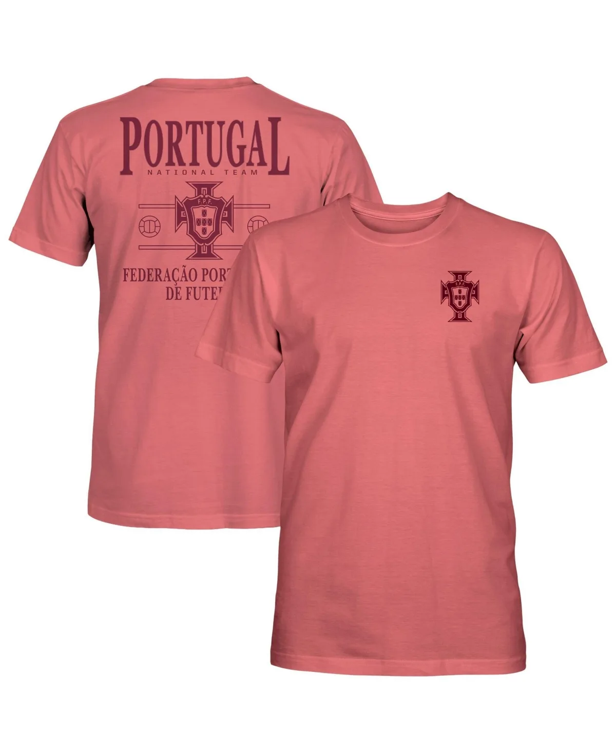Portugal National Team Two-Tone T-Shirt by 1863fc