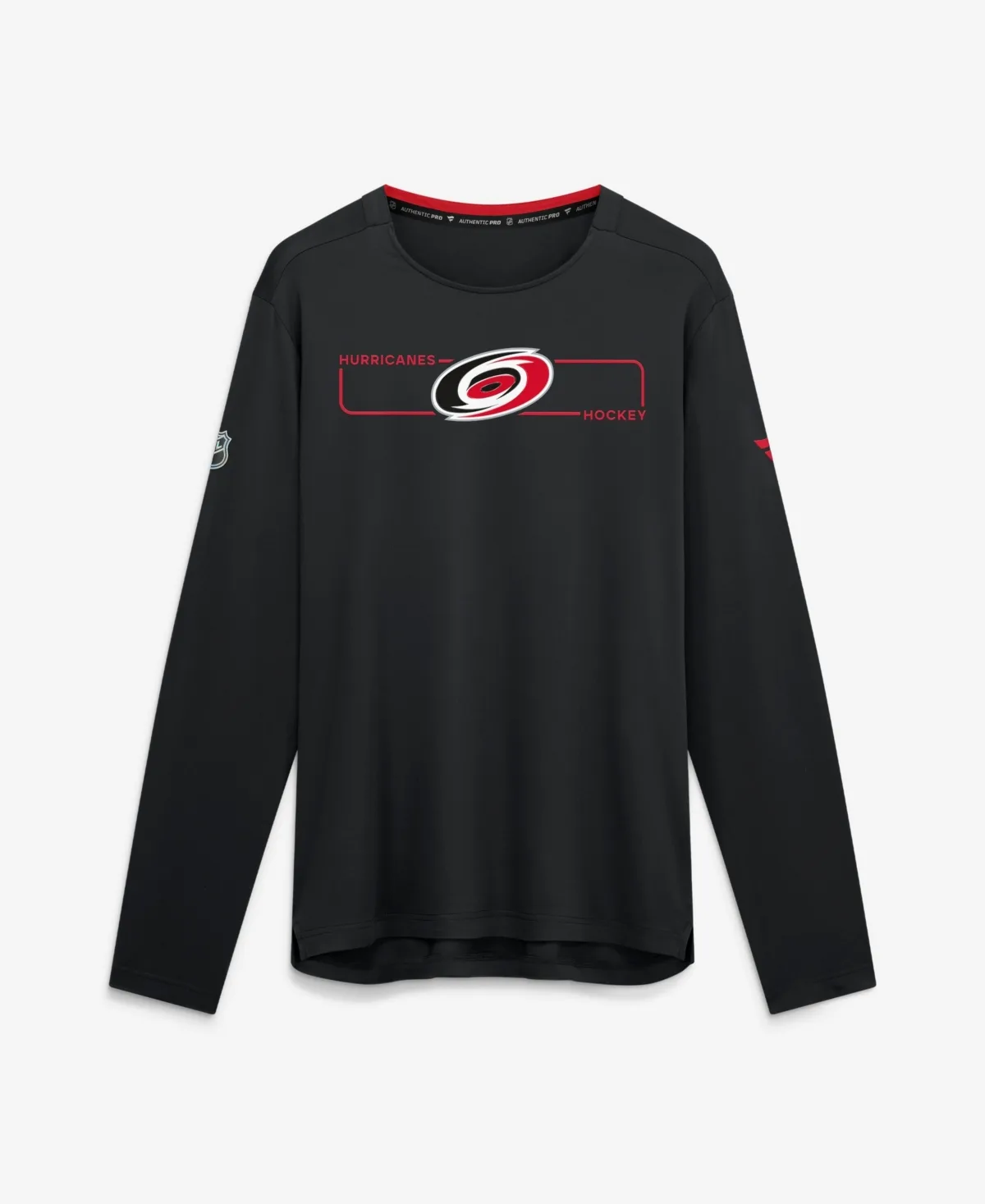 Carolina Hurricanes Authentic Pro Rink Tech Long-Sleeve T-Shirt by Fanatics