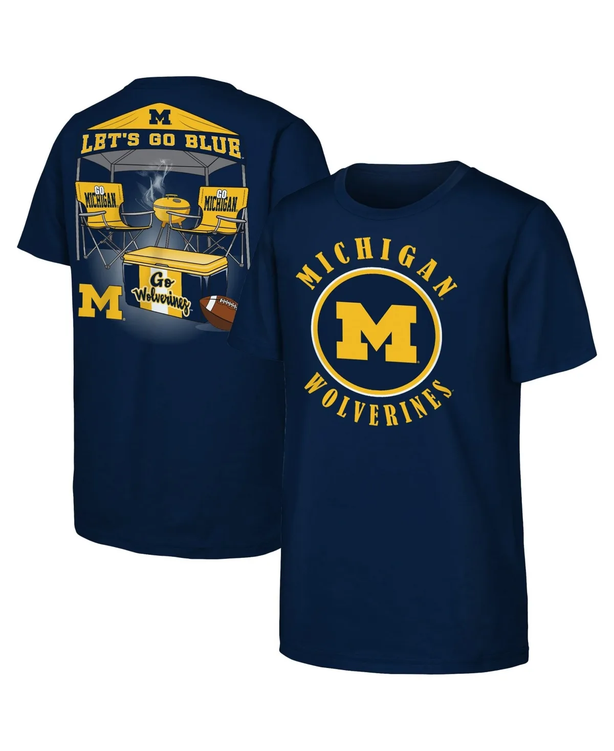 Michigan Wolverines Tailgater Hometown T-Shirt by Outerstuff