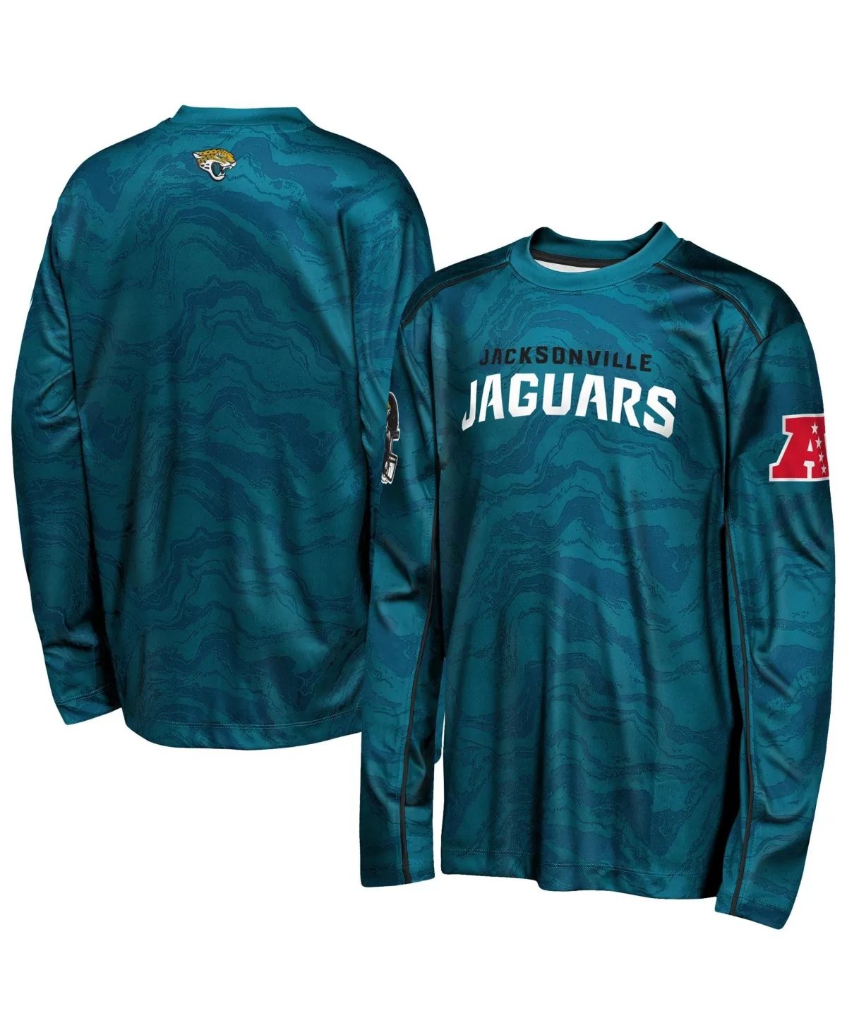 Jacksonville Jaguars Tailgate Performance Long-Sleeve T-Shirt by Outerstuff