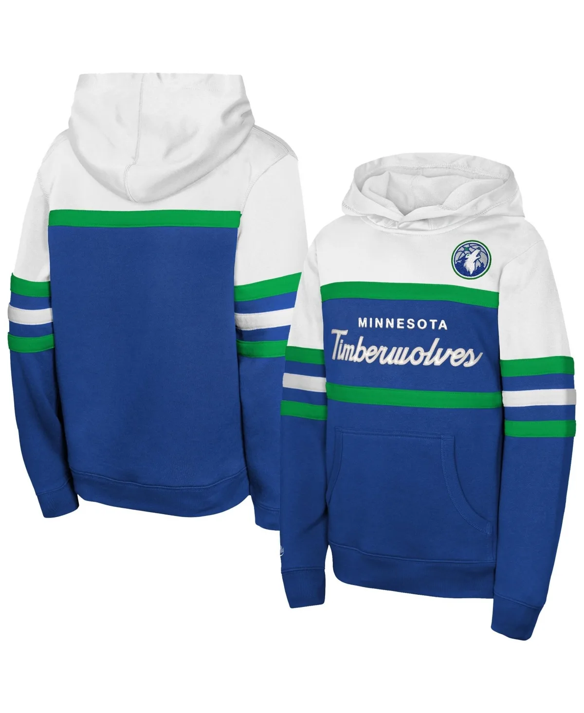 Minnesota Timberwolves Vintage Head Coach Hoodie by Mitchell & Ness