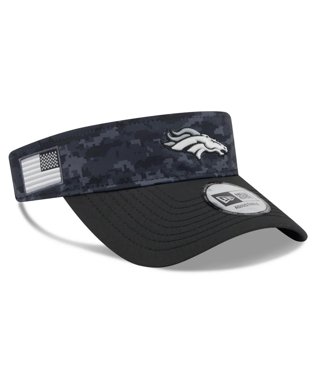 Denver Broncos 2026 Salute to Service Adjustable Visor Hat by New Era