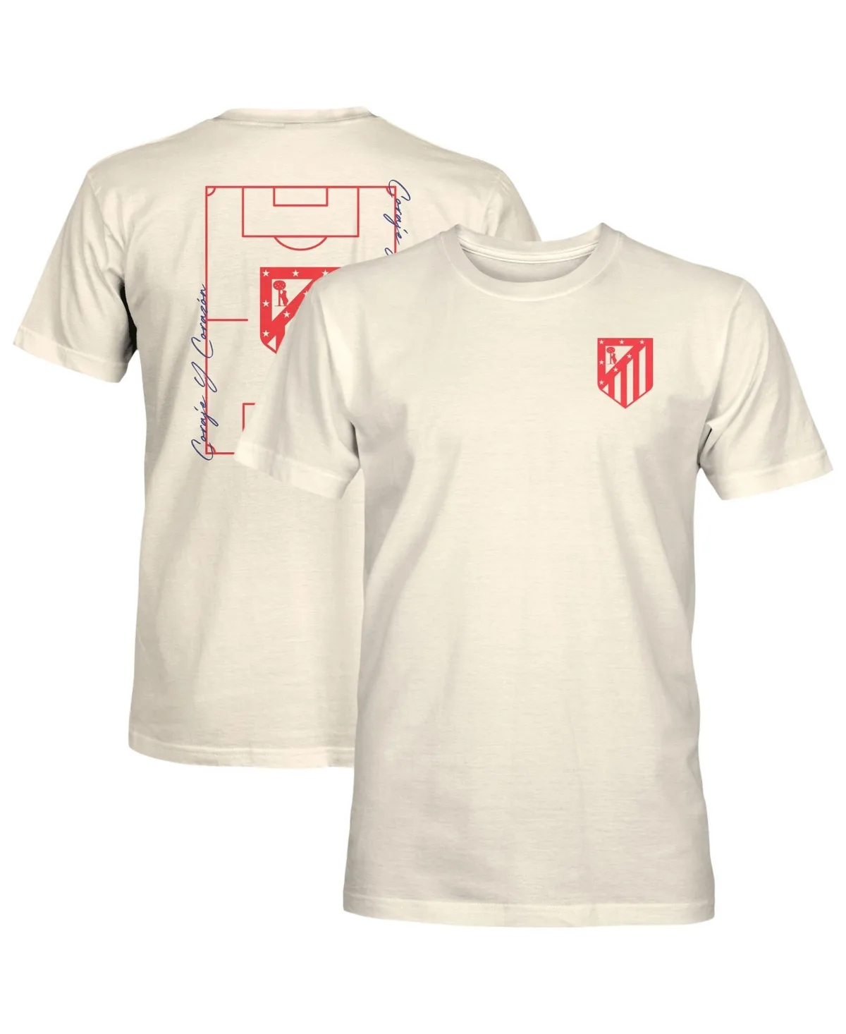 Atletico De Madrid Own the Pitch Heavyweight T-Shirt by 1863fc