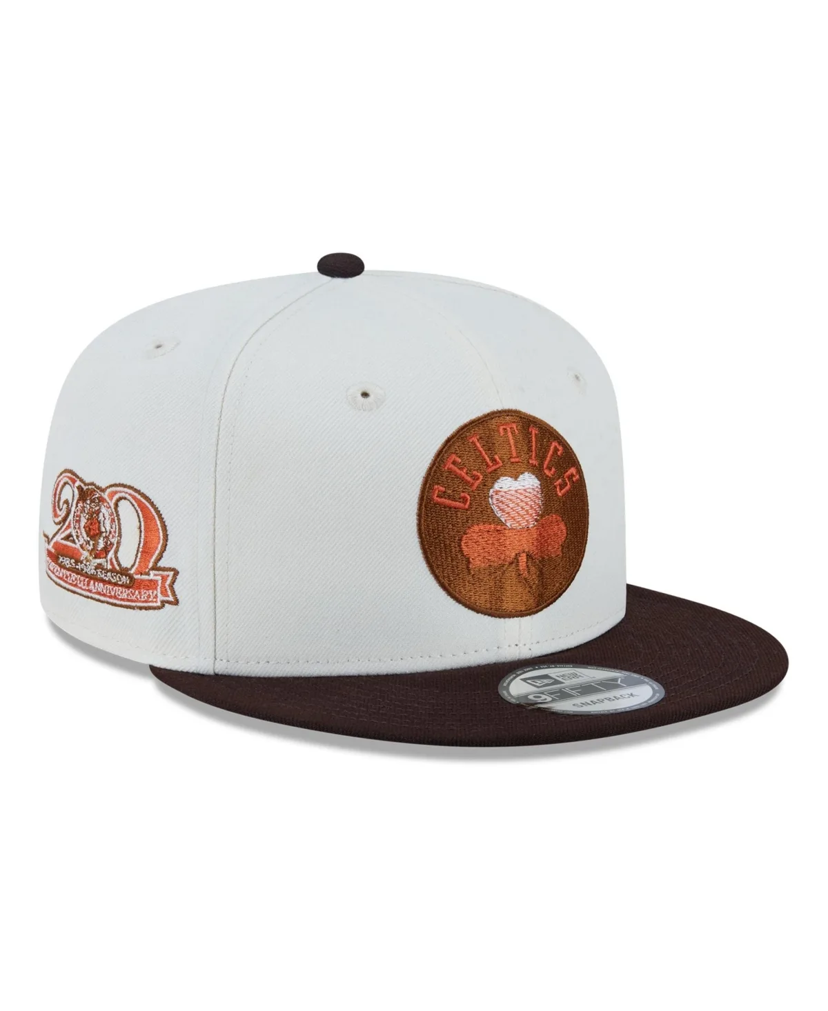 Boston Celtics Pumpkin Spice 9FIFTY Snapback Hat by New Era