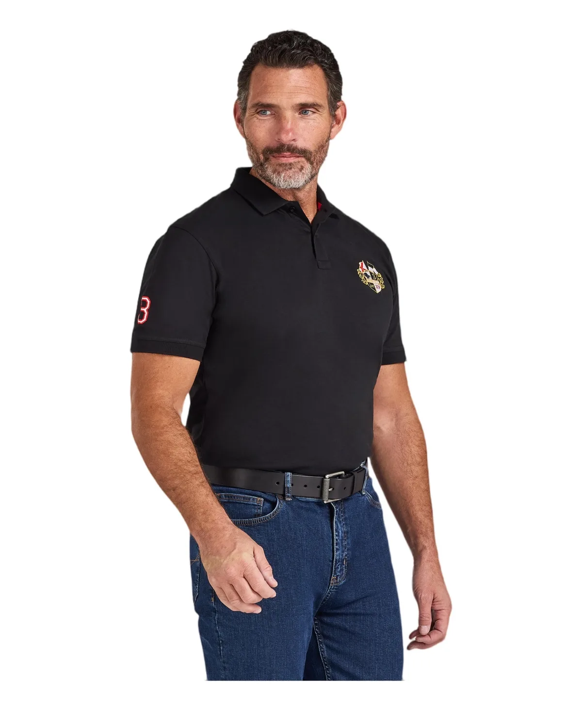 Crest Polo by Raging Bull