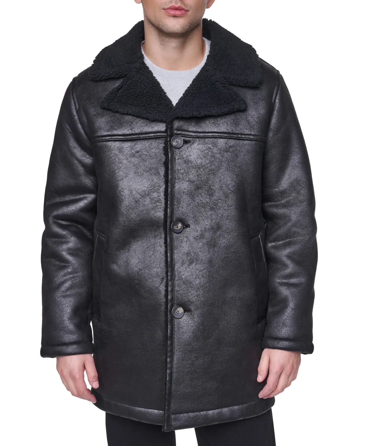 Full Length Faux Shearling Jacket by Levi's