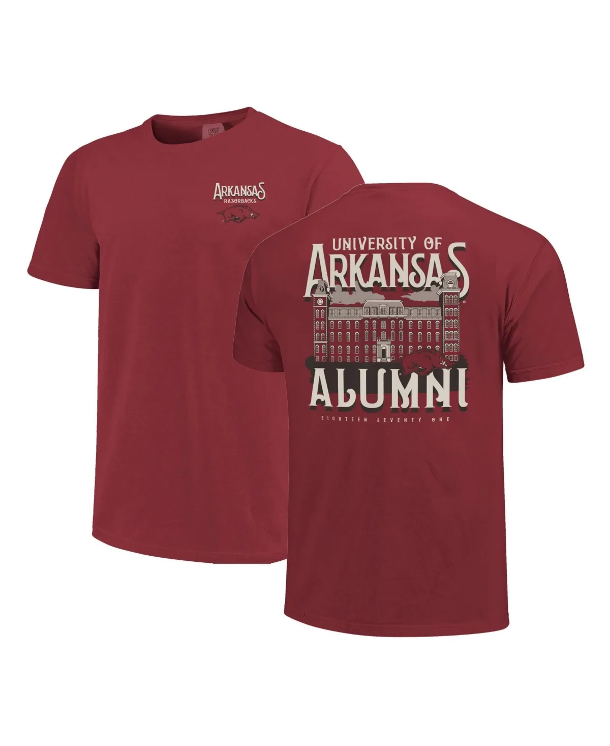 Arkansas Razorbacks Comfort Colors Campus Alumni T-Shirt by Image One