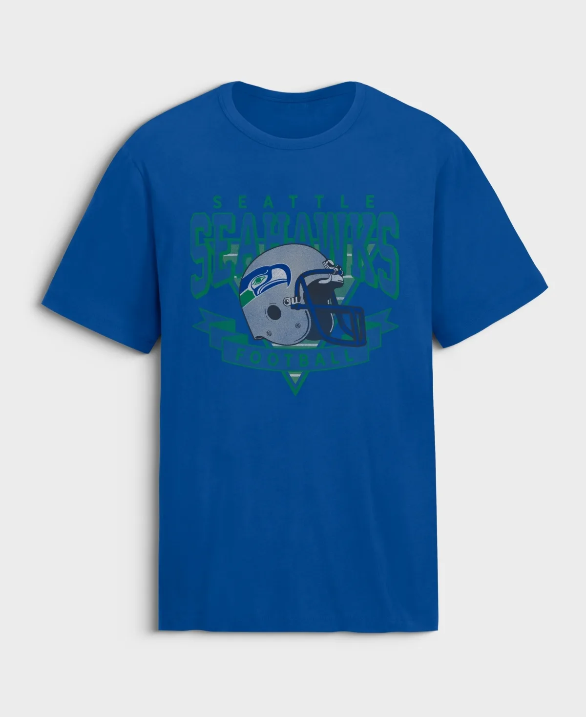 Seattle Seahawks Old Fashion Rushing Legacy Cotton T-Shirt by Fanatics